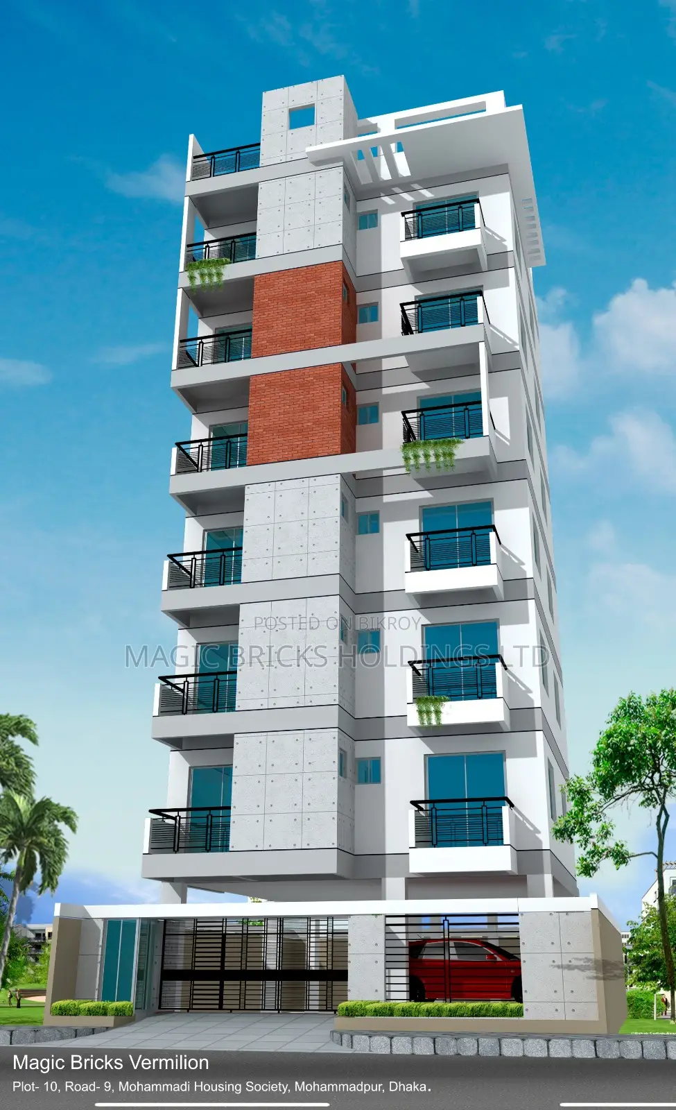 1360 Sft interior-designed flat for sale in Mohammadi Housing Society in Mohammadpur