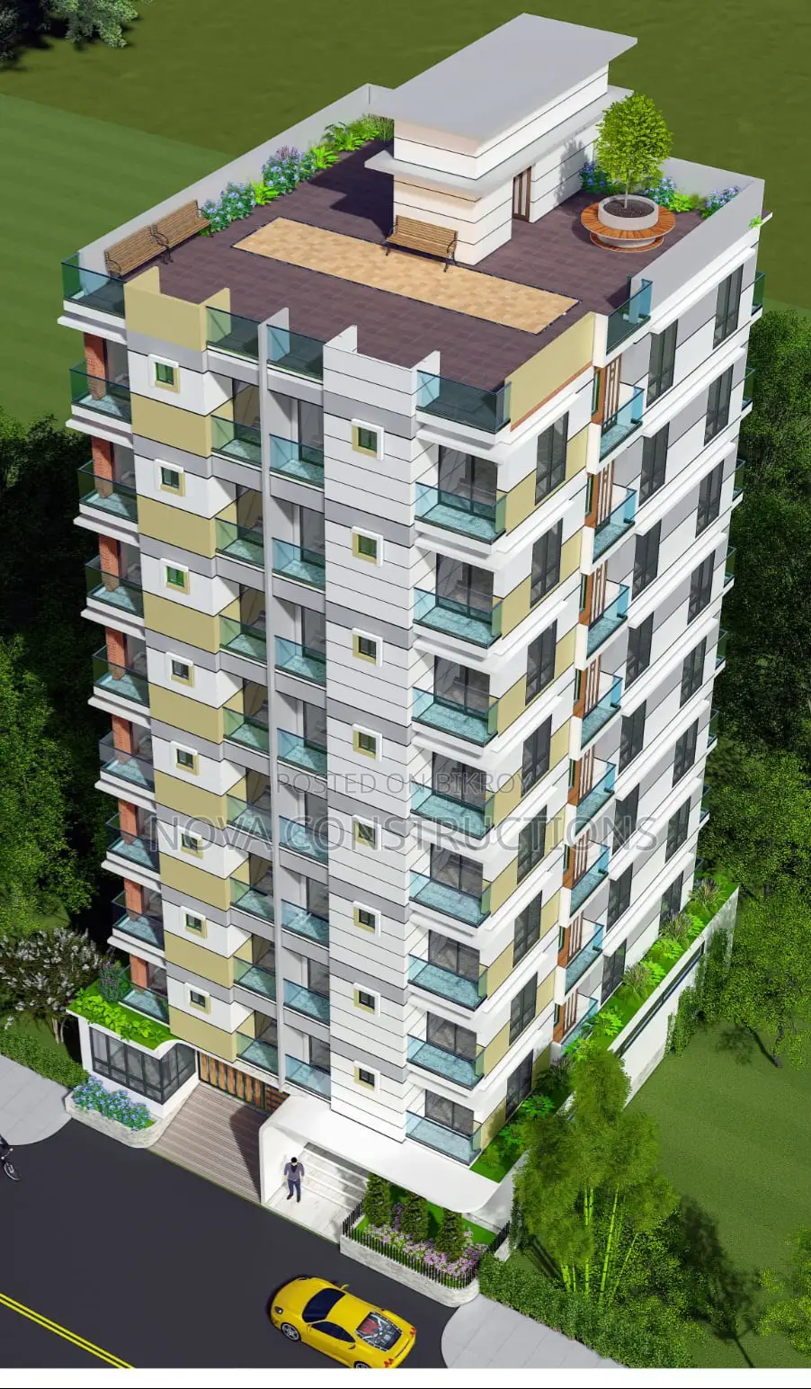 1200 sft. Flat for sale @ Chandrima Model Town, Mohammadpur, Dhaka in Mohammadpur