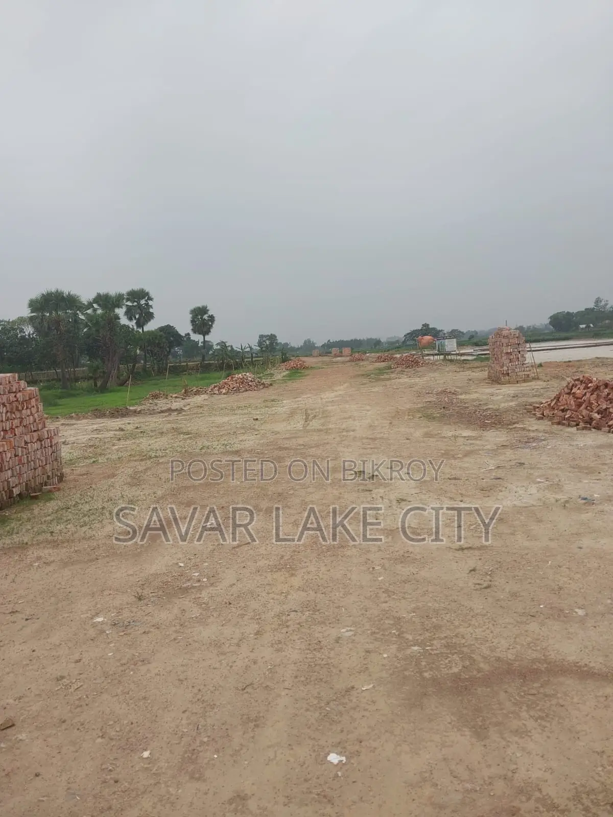 Ready Commercial/Residential Plot for Sale with 60-foot Road in Savar