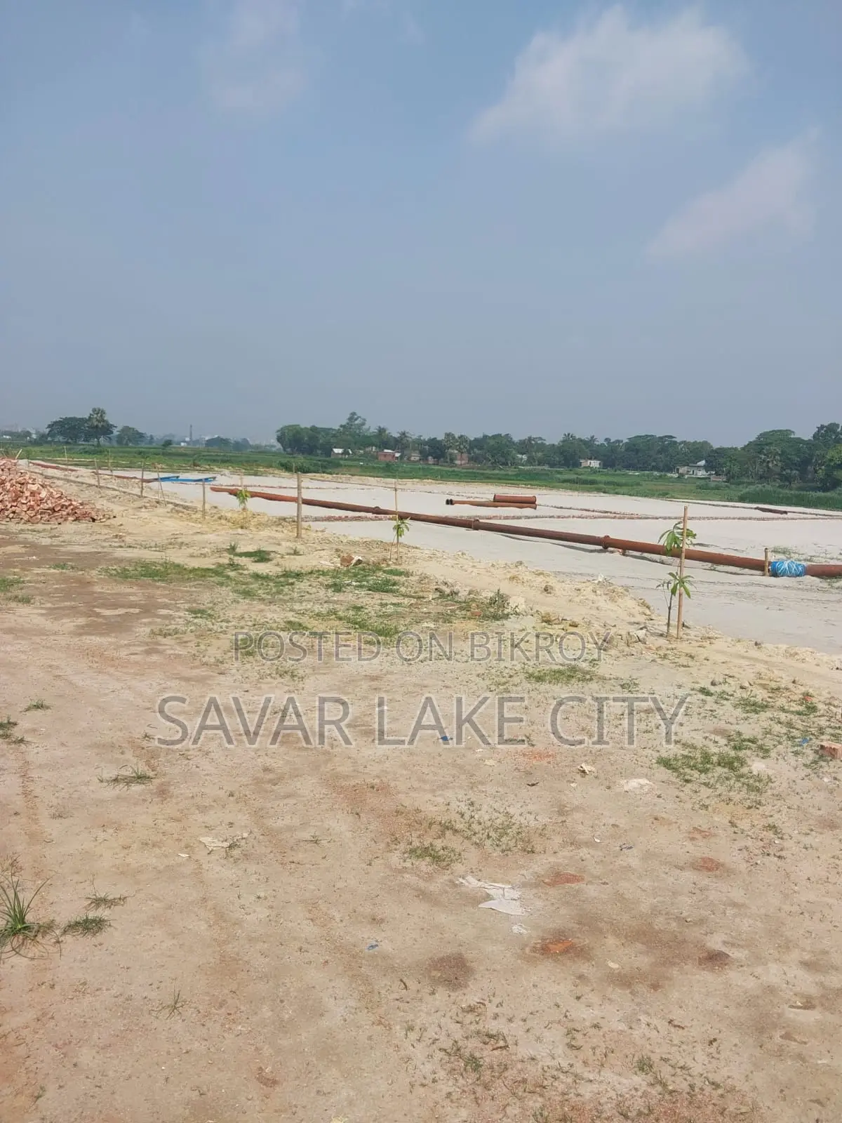 Ready Commercial/Residential Plot for Sale with 60-foot Road in Savar