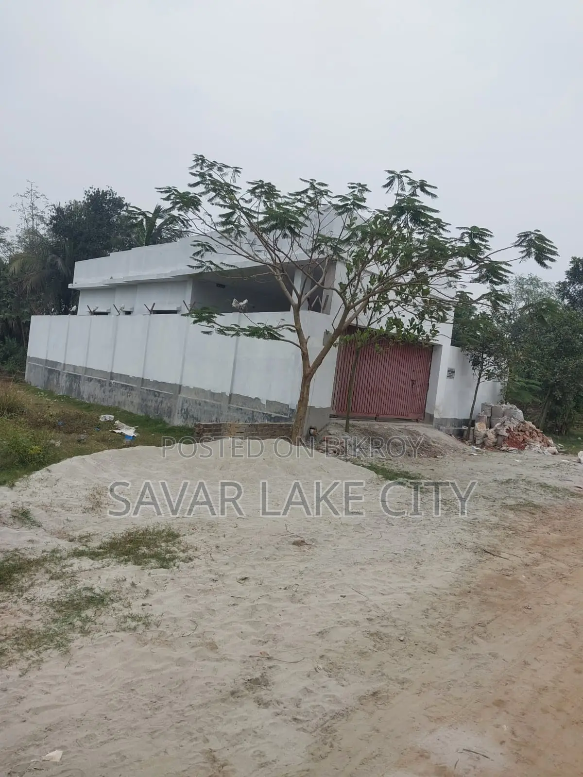 Ready Commercial/Residential Plot for Sale with 60-foot Road in Savar