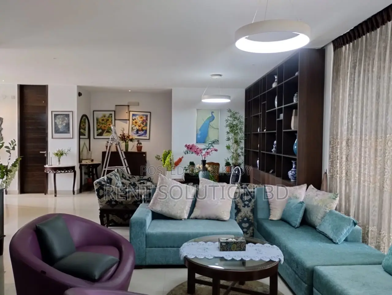 Gym swimming facilities furnished apartment rent in Banani north in Banani