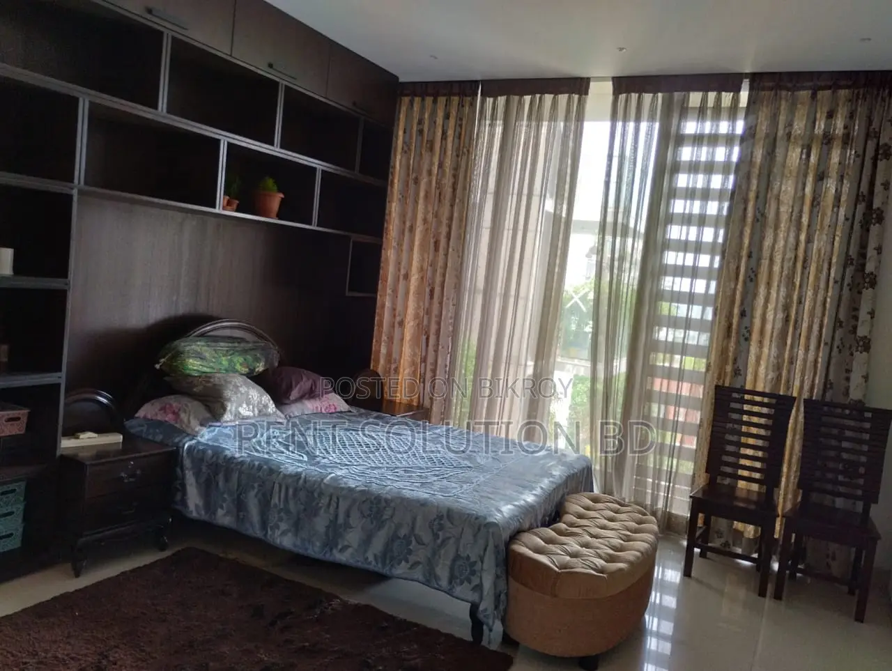 Gym swimming facilities furnished apartment rent in Banani north in Banani