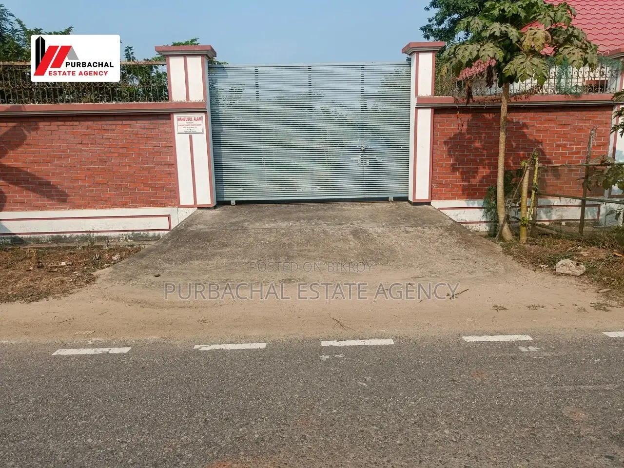South-east Corner, 7.5 Katha Plot In Sec#14 in Purbachal