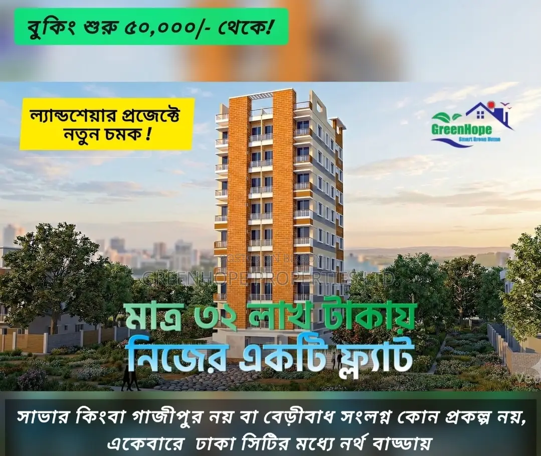 3-Bedroom Land Share Flat in Badda