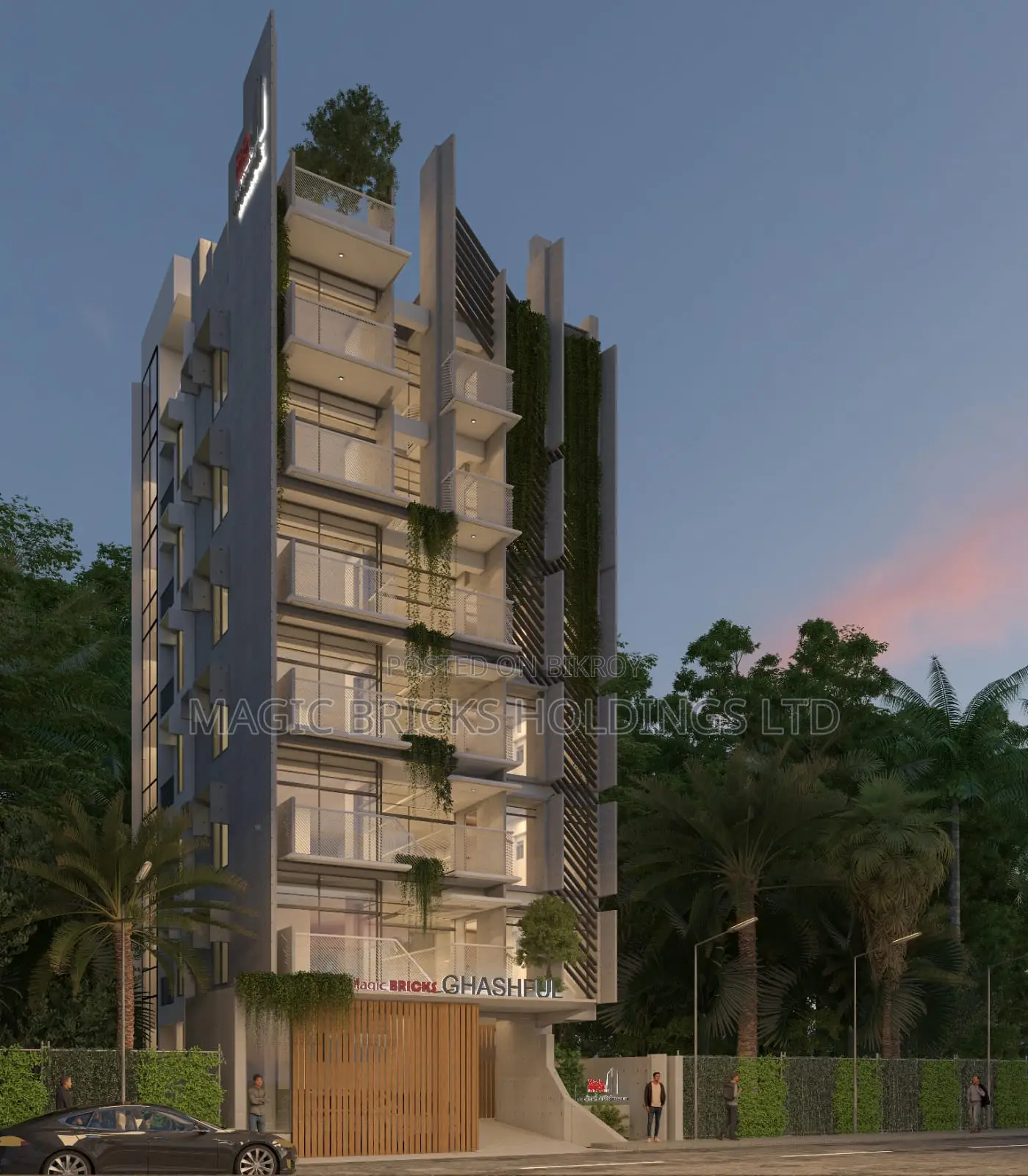 Brand New South Facing Plot (Ongoing) FLAT SALE at Block L 1690 sft in Basundhara