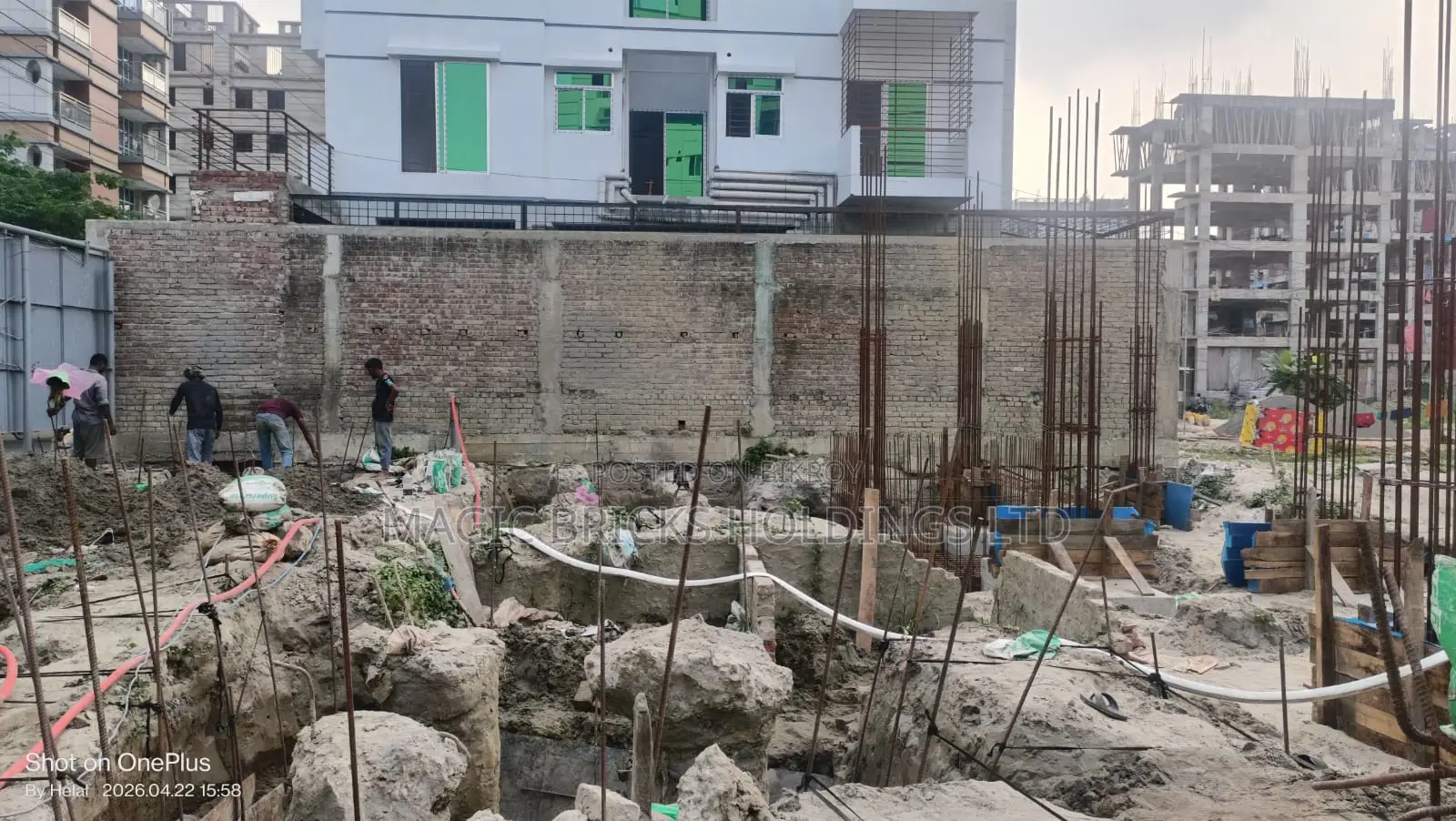 Brand New South Facing Plot (Ongoing) FLAT SALE at Block L 1690 sft in Basundhara