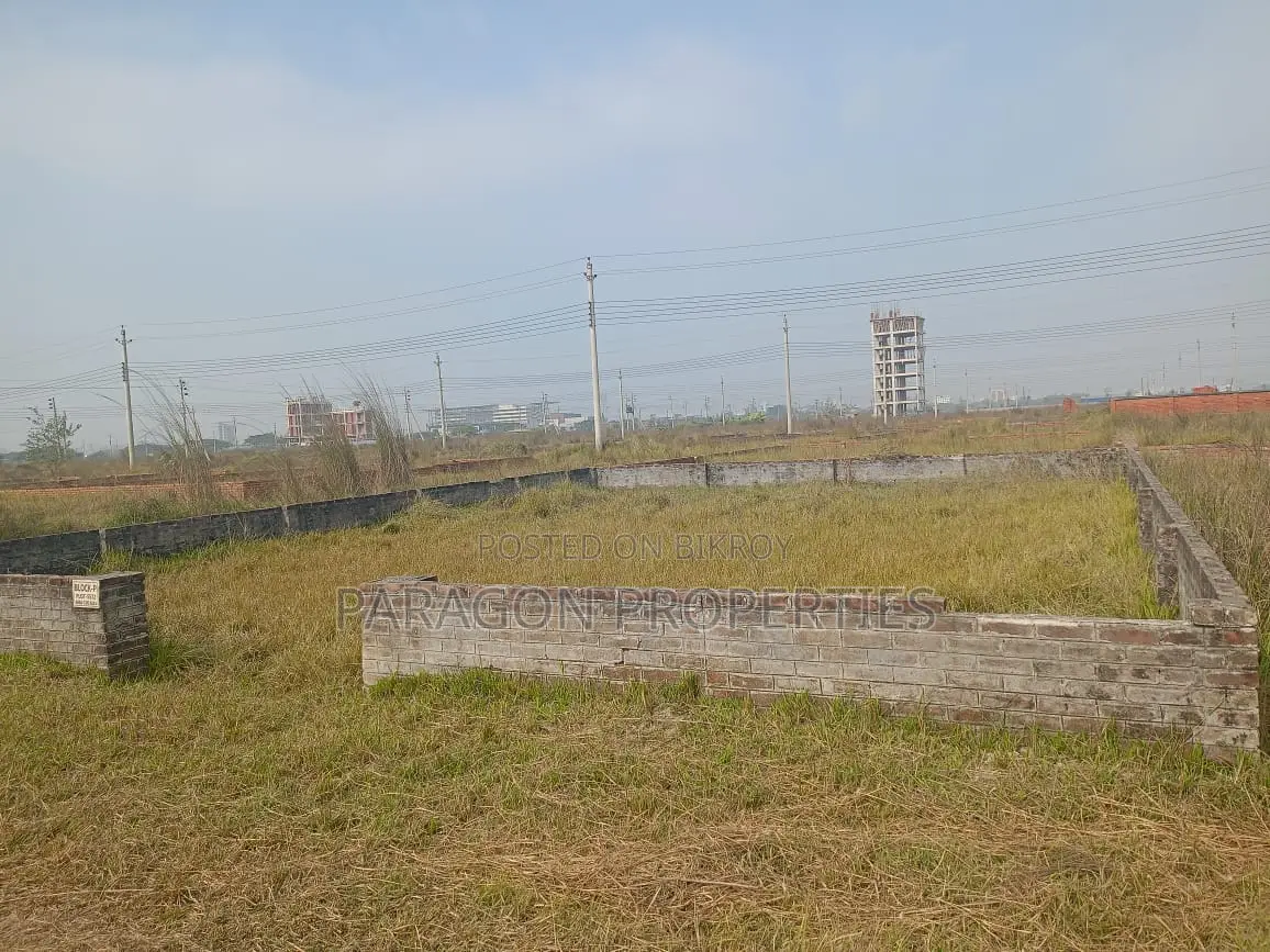 P Block 4 Katha South Facing Plot for Sale, Bashundhara Housing Project in Basundhara
