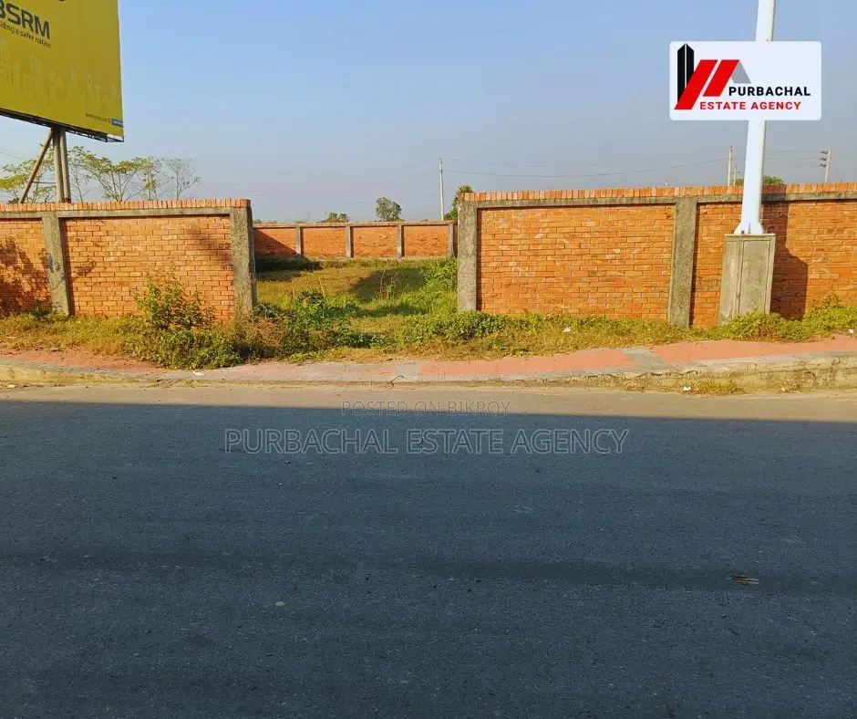 Near Lake View, 5 Katha In Sec#15 in Purbachal