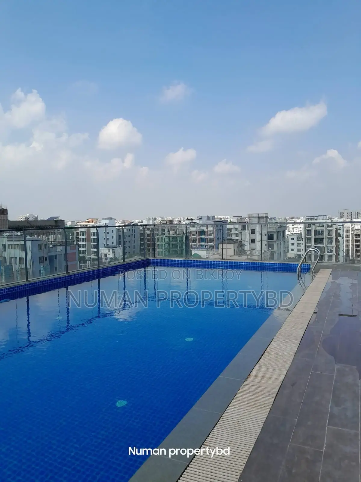 Swimming Pool, Gym, 2800 sq ft 4 bedroom new luxury semi-furnished flat for rent in Basundhara