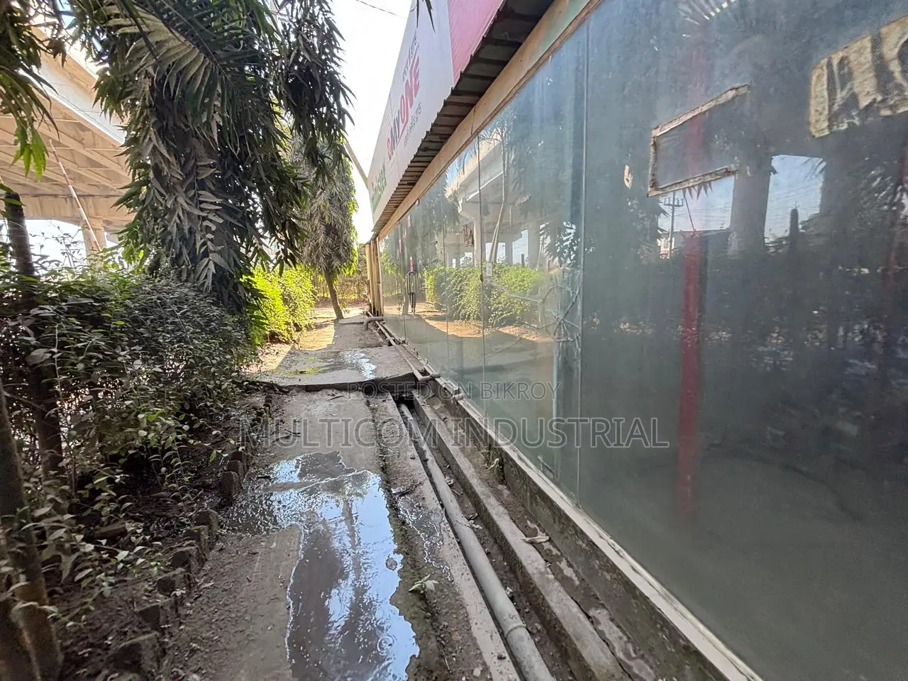 10 Bigah Land with 220,000 sqft. shed & building at City Bipass, Gazipur in Gazipur