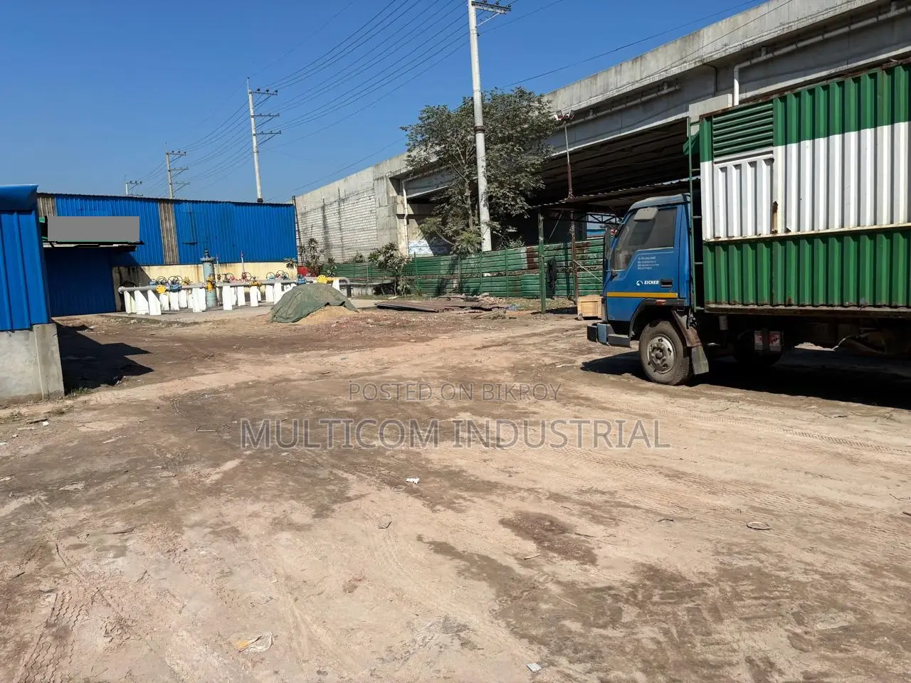 10 Bigah Land with 220,000 sqft. shed & building at City Bipass, Gazipur in Gazipur