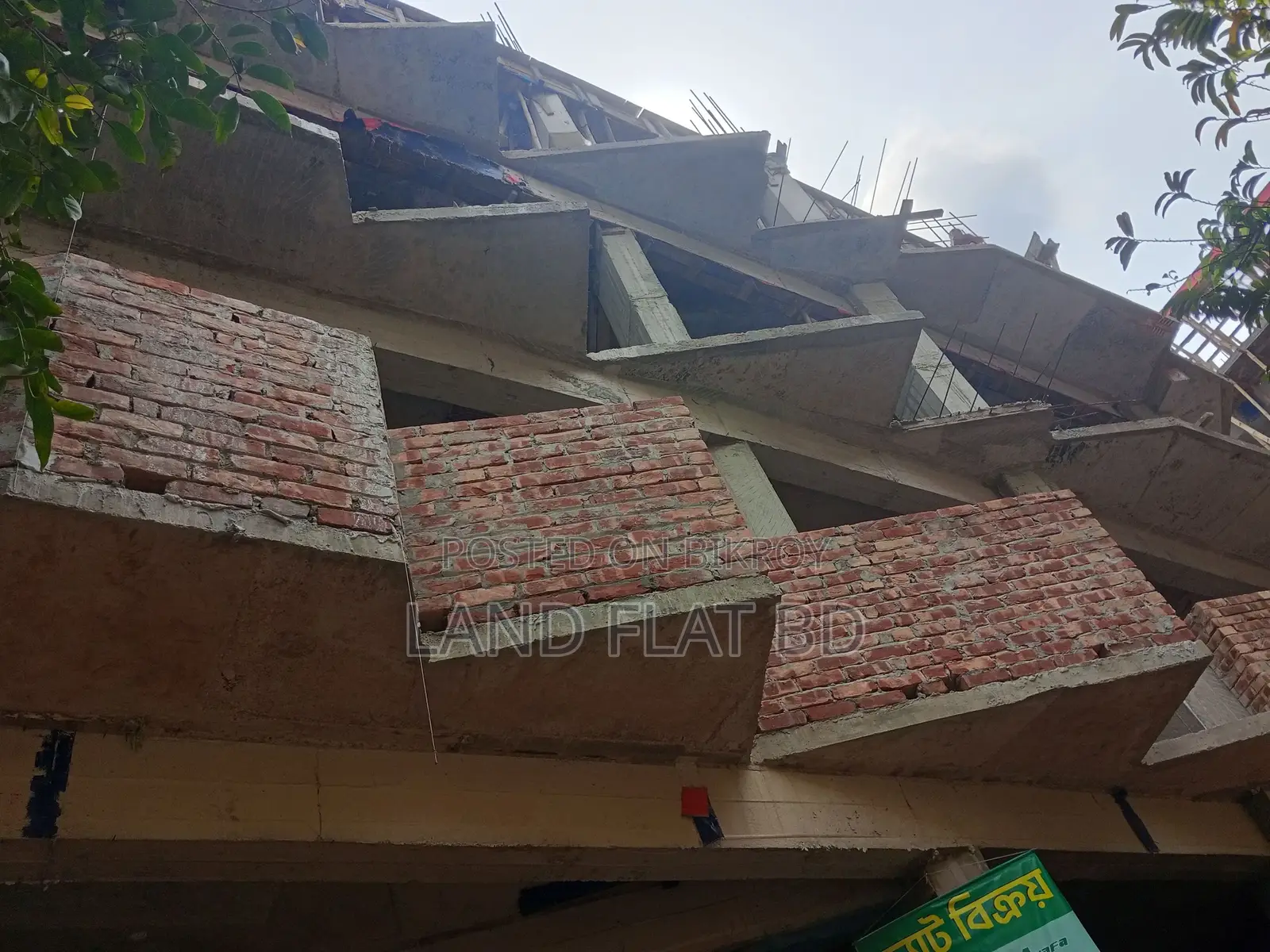Flat for Sale @ South-West Corner Plot @ 1140 sq. ft. Dhaka Cantt in Cantonment