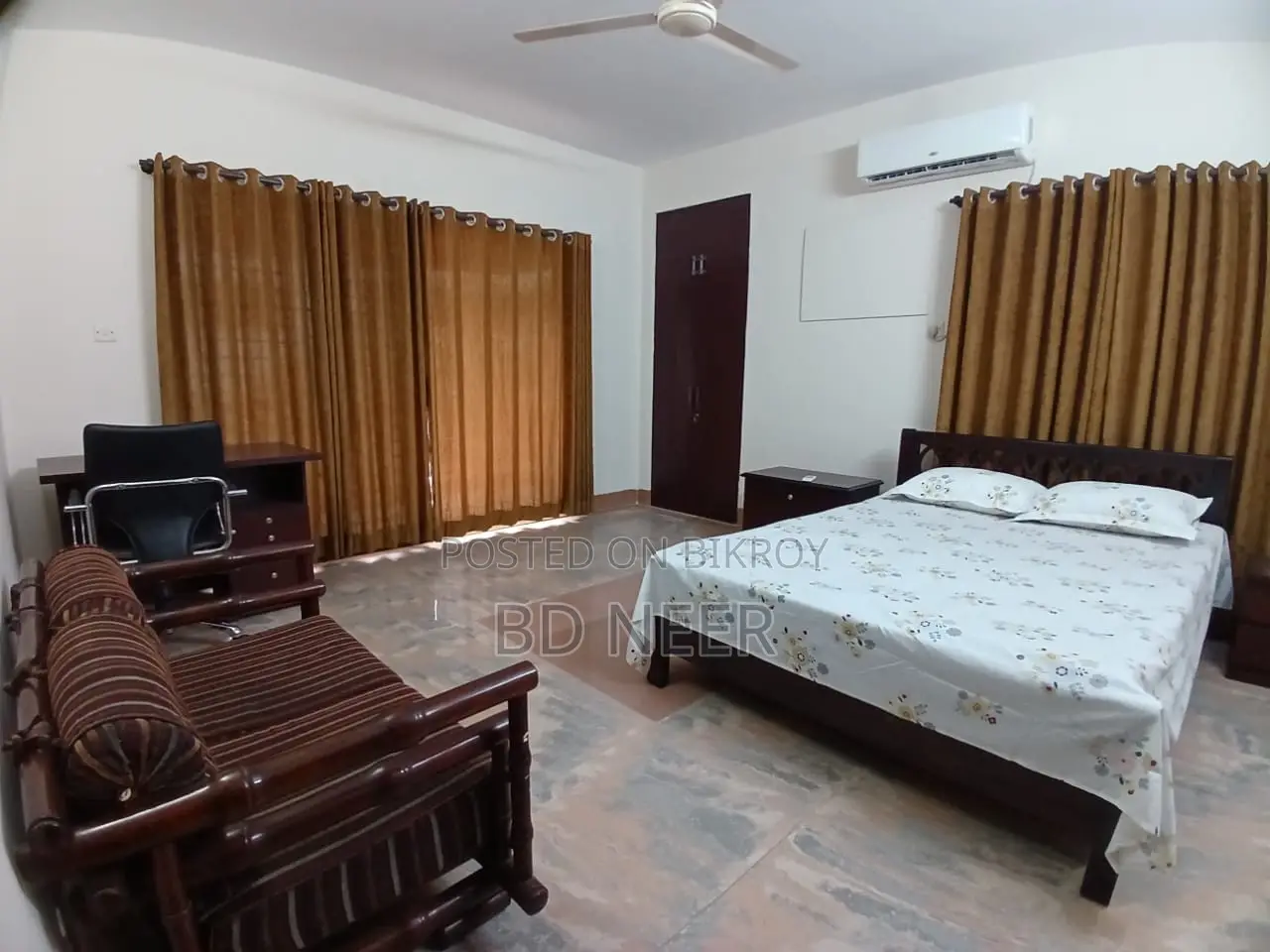 fully furnish 3 Bed room apt rent in Gulshan in Gulshan