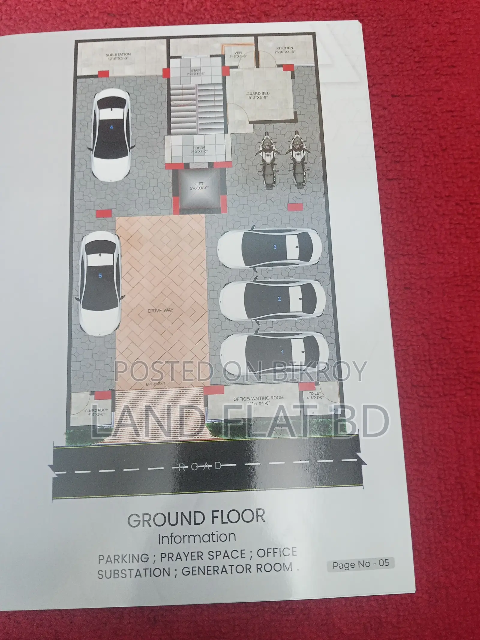 Chondrima Housing @ 1800 Sq Ft South-Facing Flat for Sale, Mohammadpur in Mohammadpur