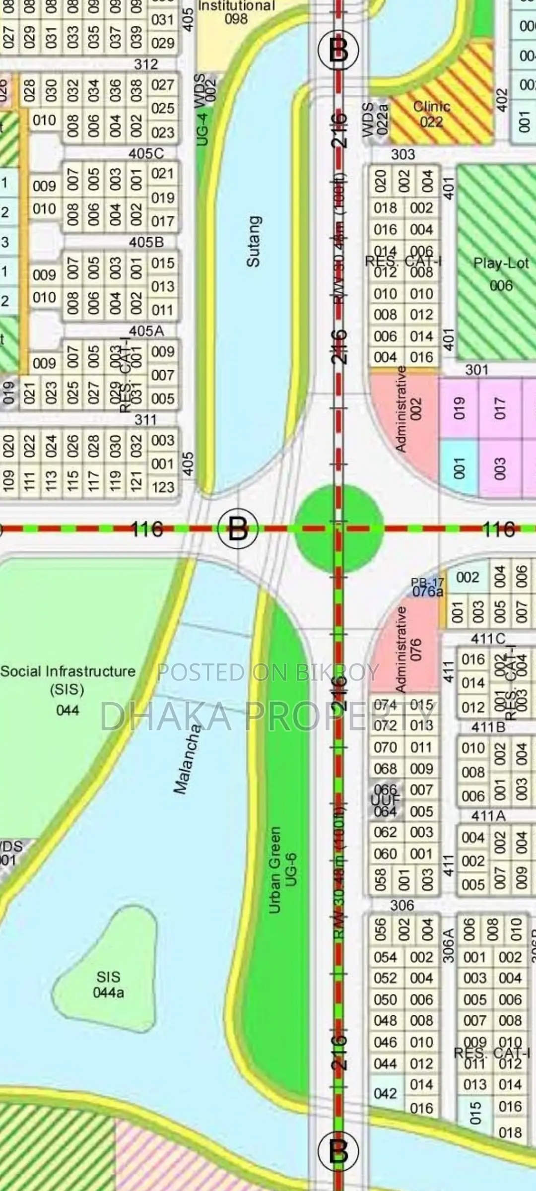 3 Katha Plot Near Iconic Tower, Sector 23 in Purbachal
