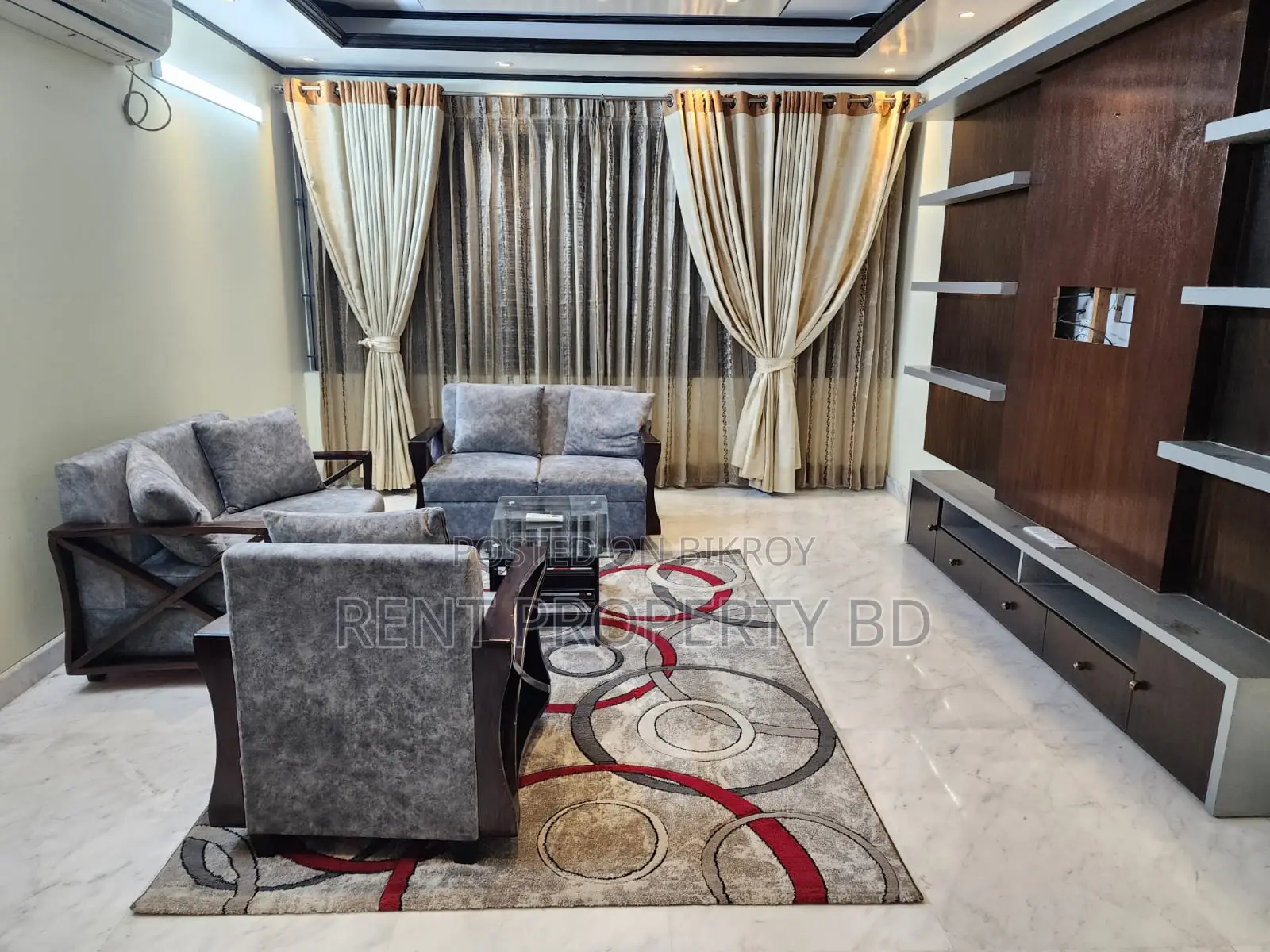 Full Furnished Apartment for Rent in Gulshan 1 in Gulshan