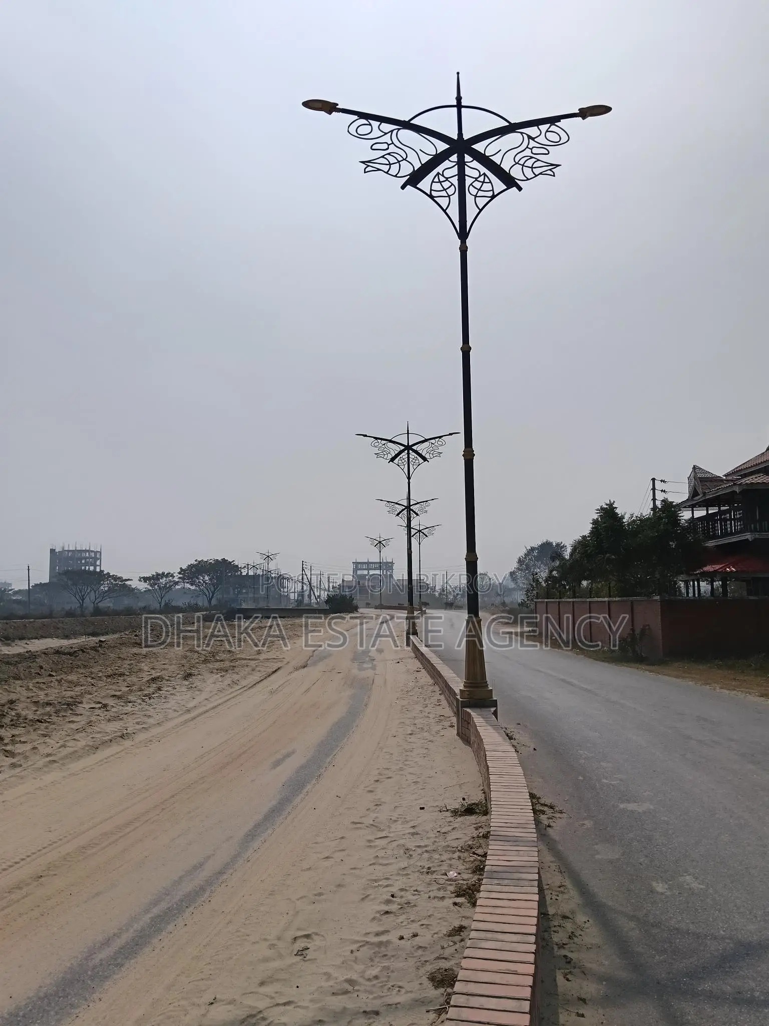 Block-P, 40"ft×25"ft Road Corner 5 Katha Plot Sale in Basundhara