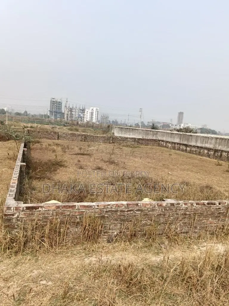 Block-P, 40"ft×25"ft Road Corner 5 Katha Plot Sale in Basundhara