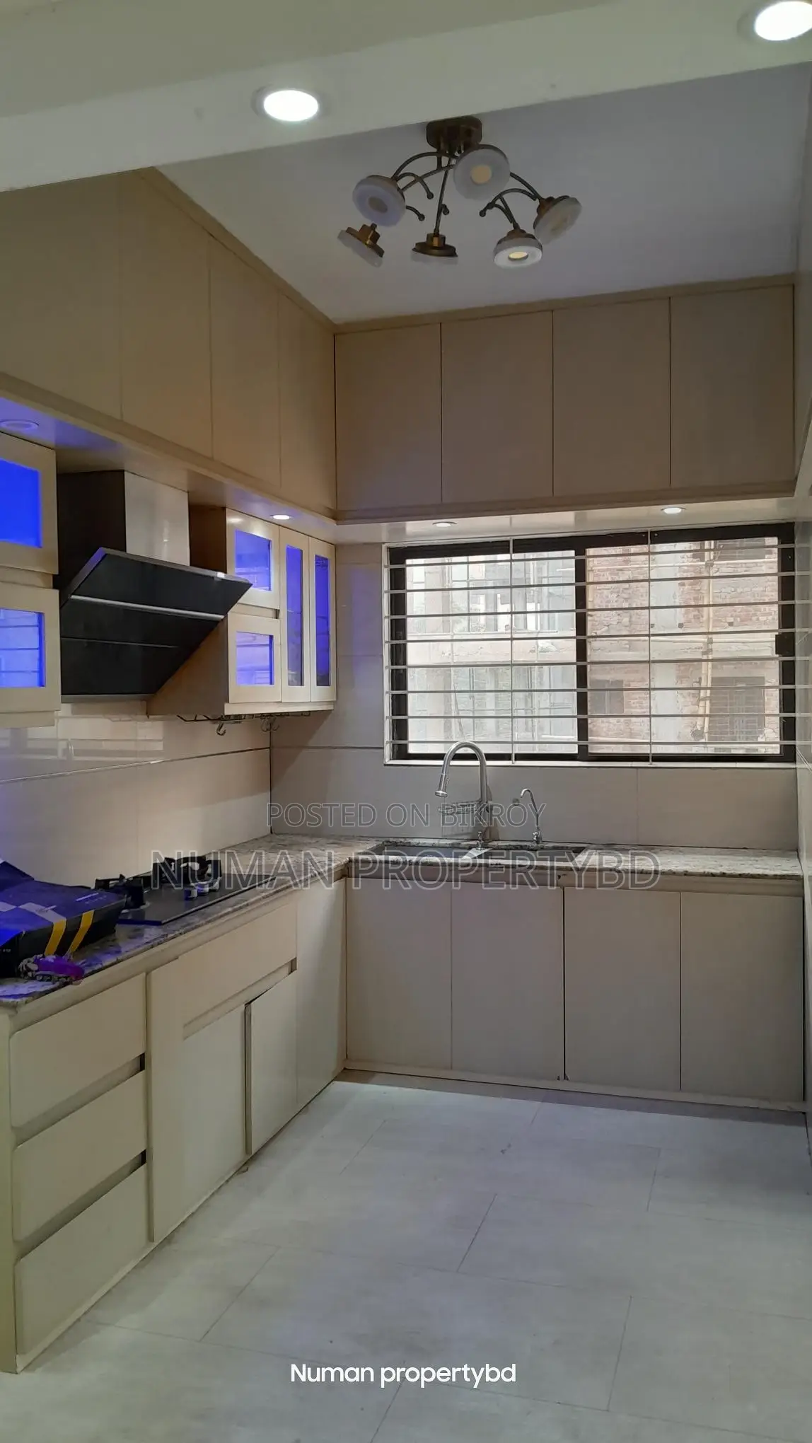 2100 sq ft 3 bedroom full interior design new luxury semi-furnished flat for rent in Basundhara