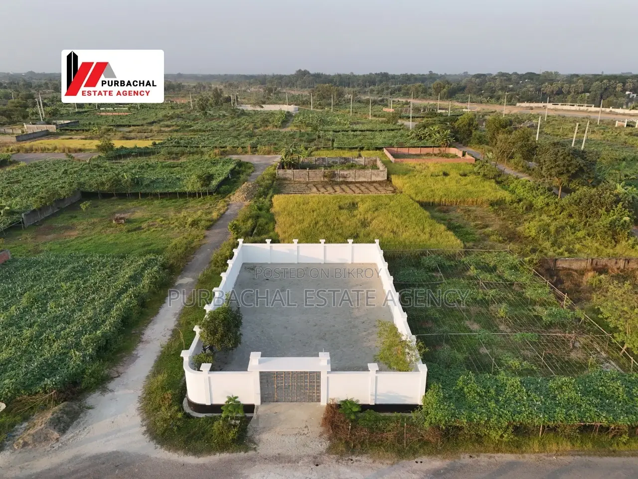 30ft/75ft Corner, 7.5 Katha Plot In Sec#18 in Purbachal