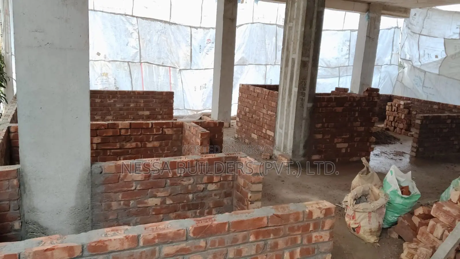 Under-construction flat for sale near Uttara Sector 8. in Uttara