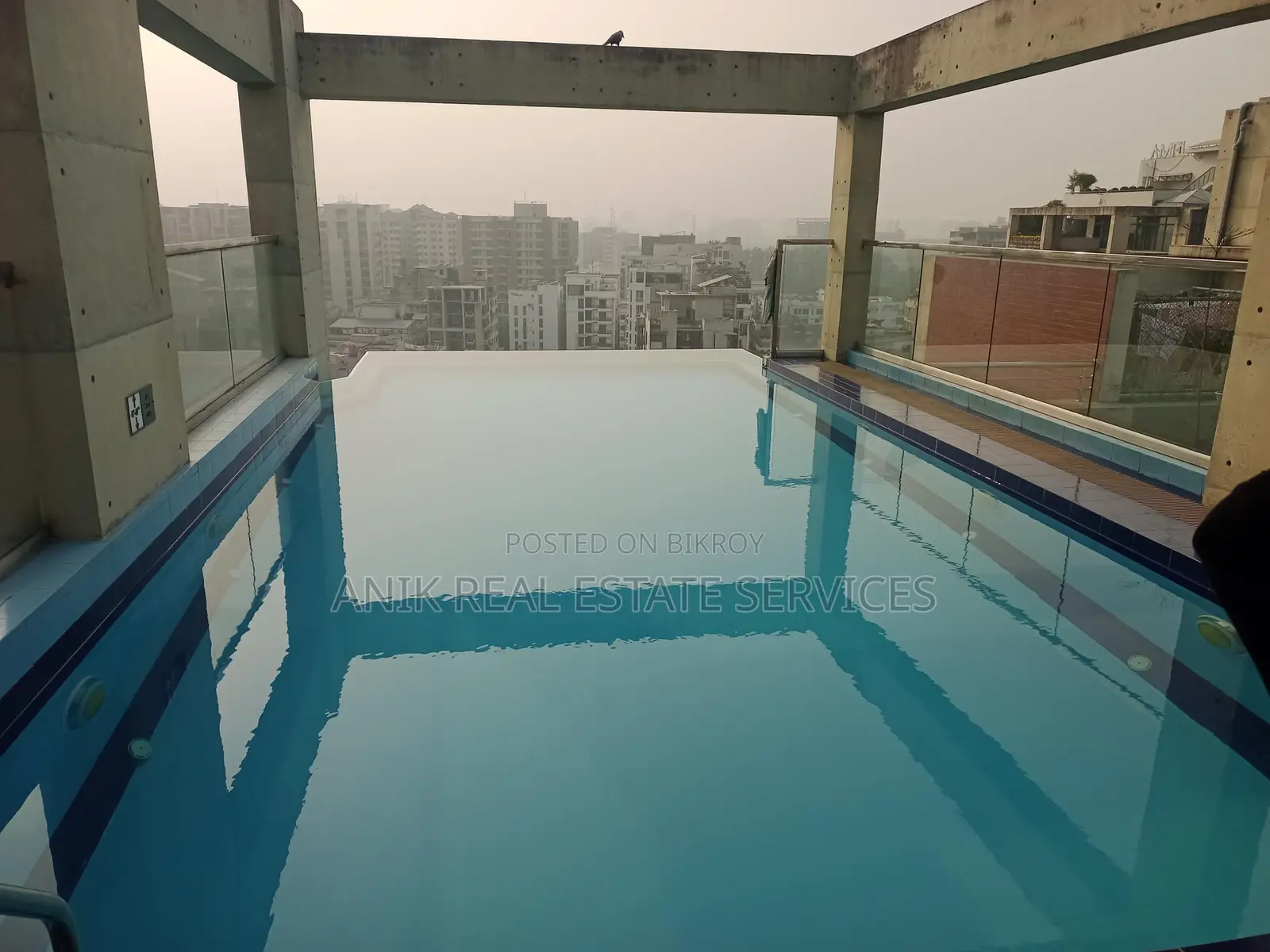 Swmming Pool Gym 4 Bedroom Flat Rent At Gulshan North in Gulshan
