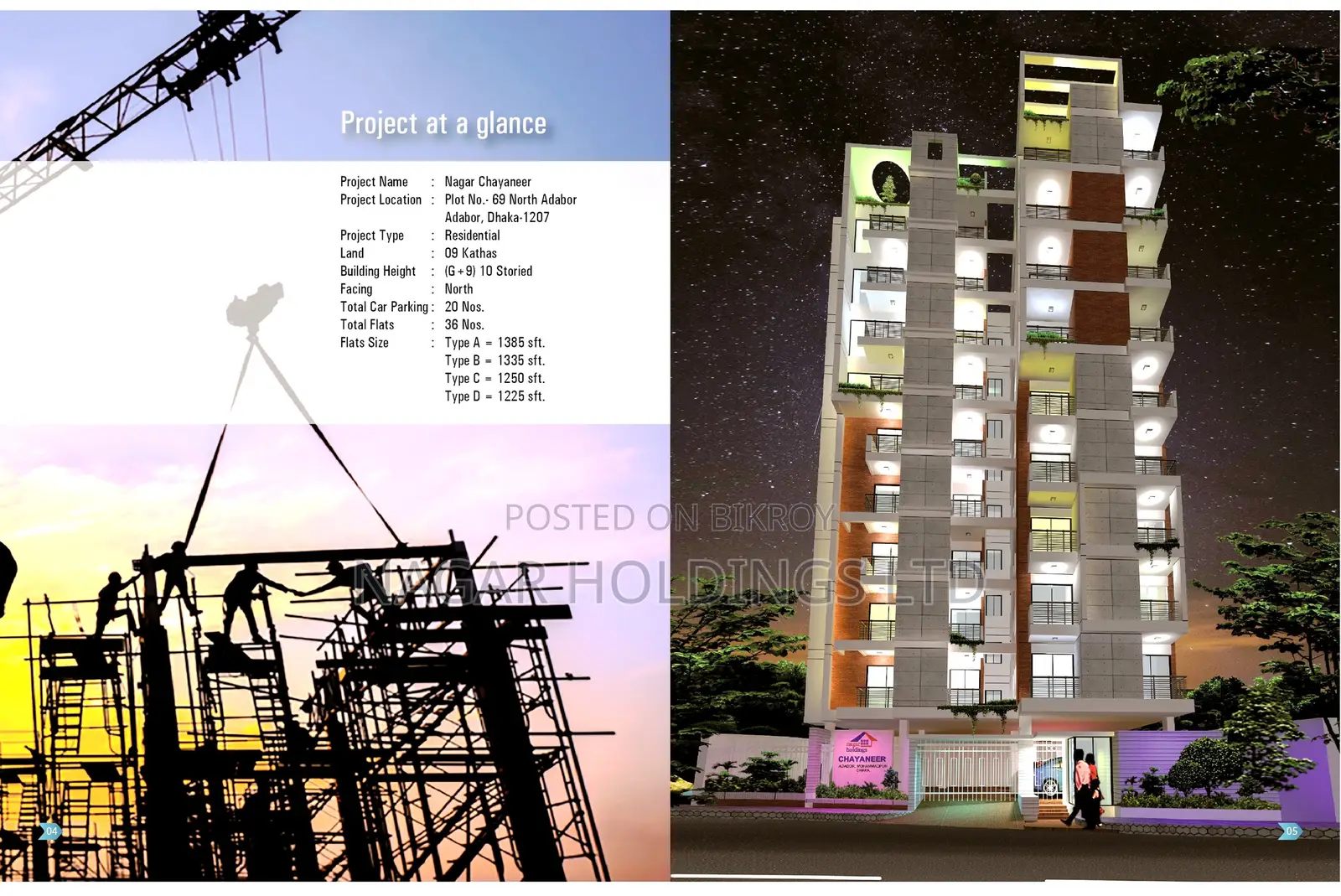 Ready Apartment for Sale Near Ring Road, Adabor, with Bank Loan Facilities in Mohammadpur