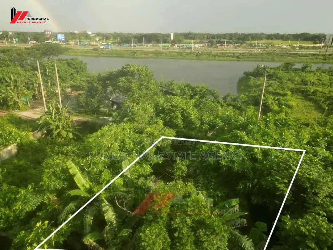 Lake View, South Facing, 10 Katha In Sec 21 in Purbachal