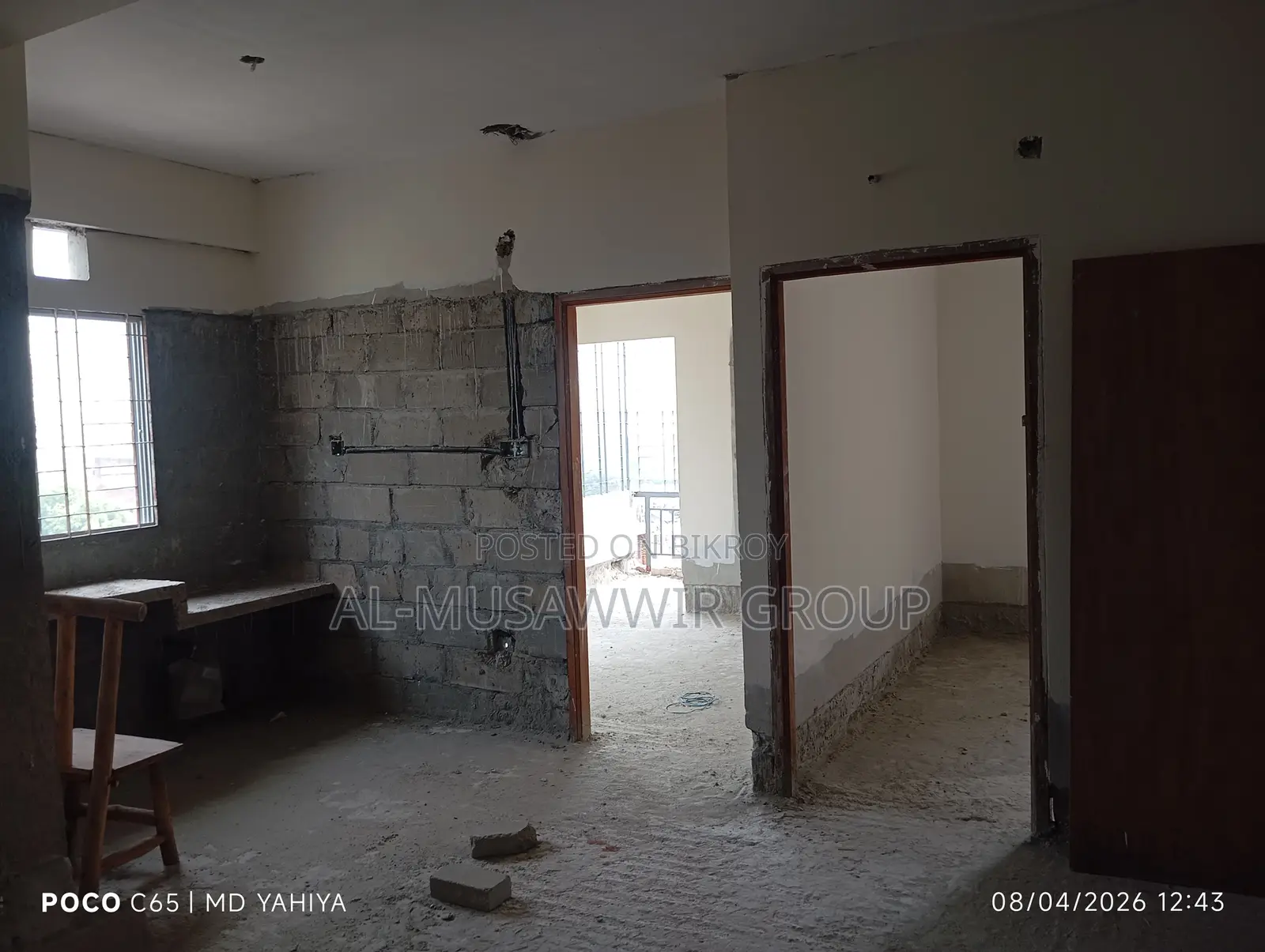 Fully ready and habitable flat, handover now in Mirpur
