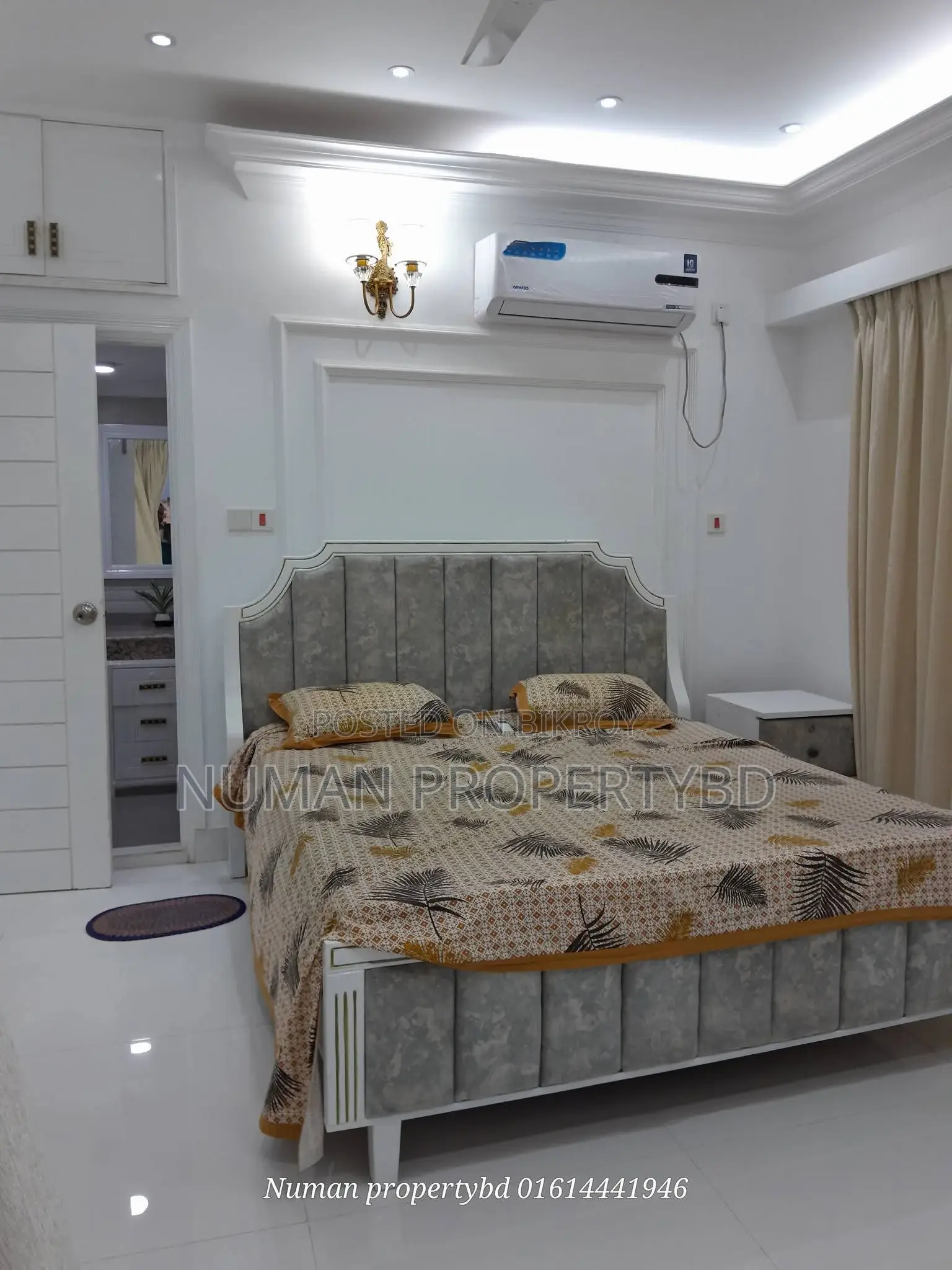Full furnished flat for rent, new luxury in Basundhara