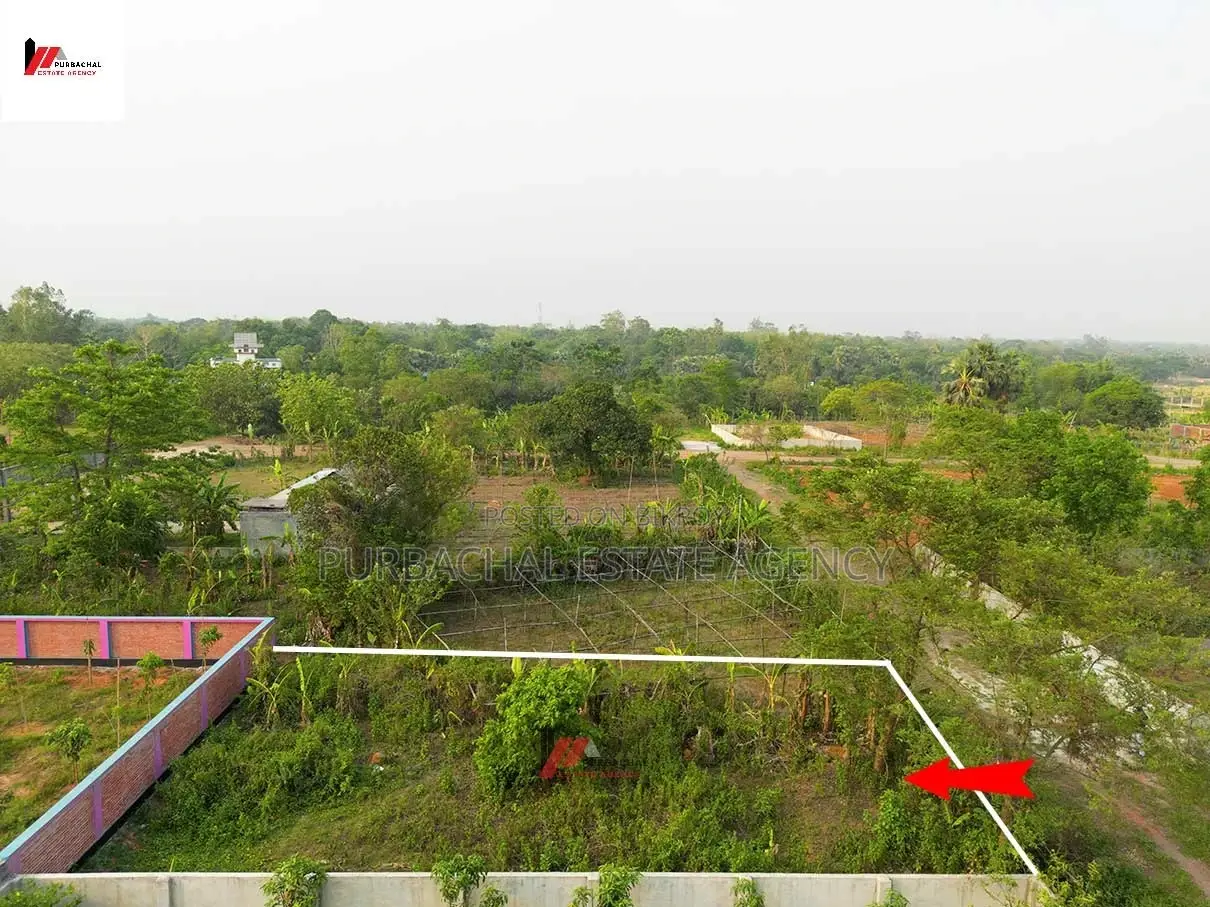 Nearby 100ft. 5 Katha Plot In Sec#13 in Purbachal