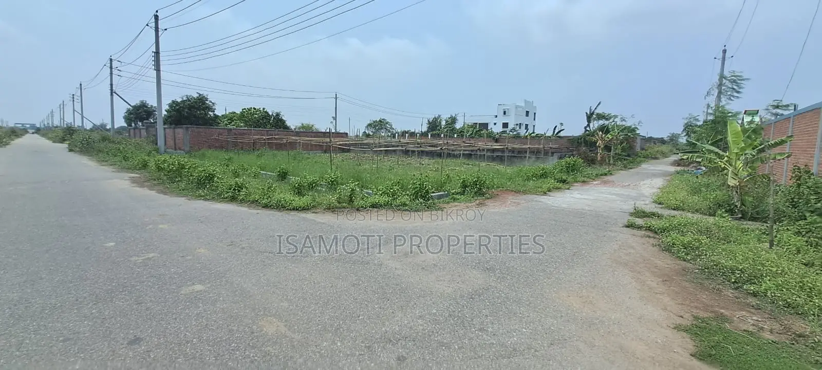 75/30 Feet Corner 5 Katha Plot Sale Rajuk Purbachal in Purbachal