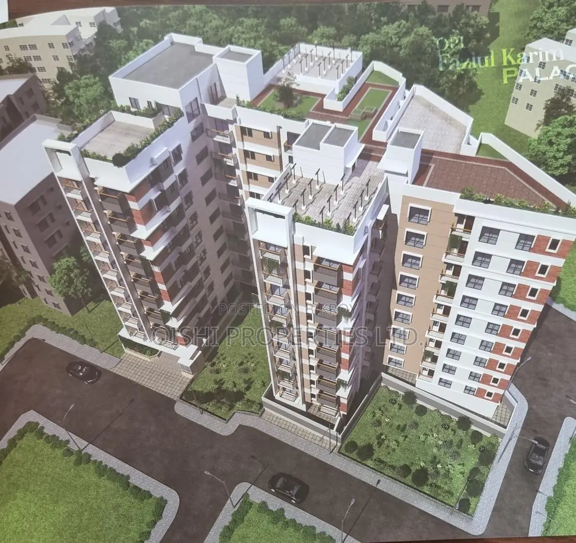 Modern Residential Flat for Sale Under Construction in Malibag