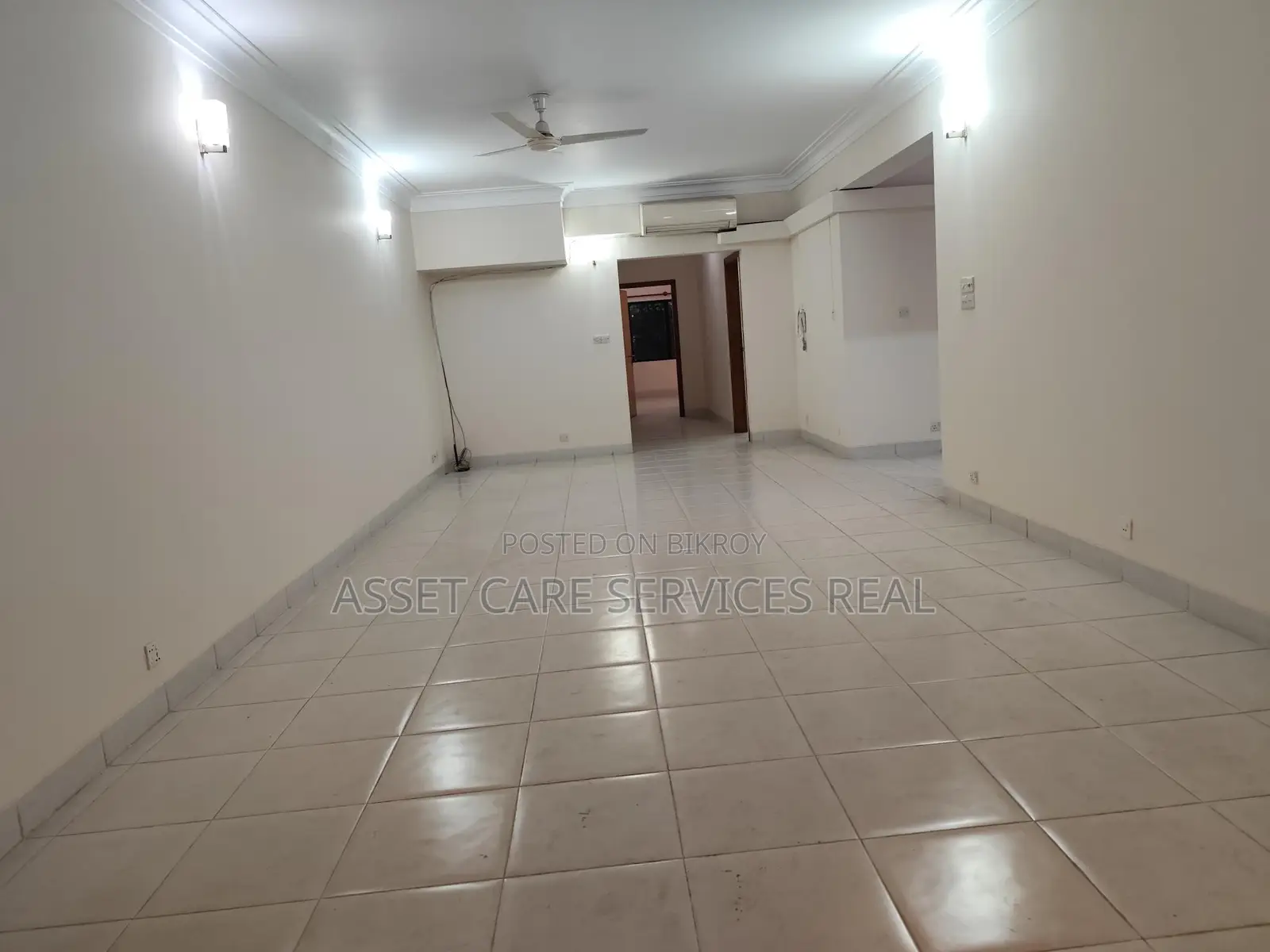 3-Bed Semi-Furnished Apartment for Rent in Baridhara Diplomatic Zone in Baridhara