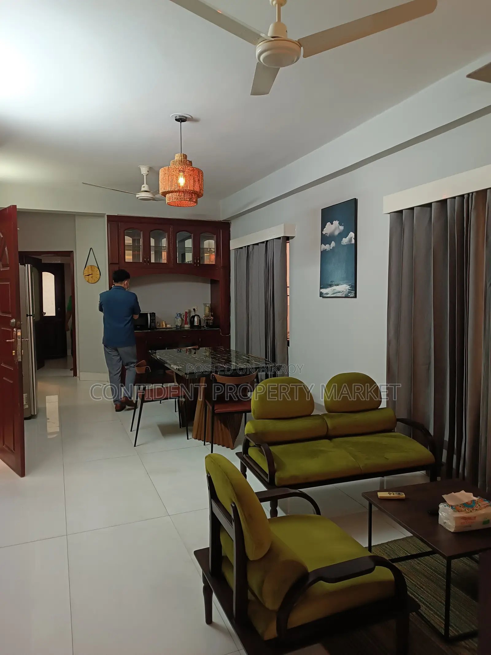 Fully Furnished Flat Rent in Baridhara