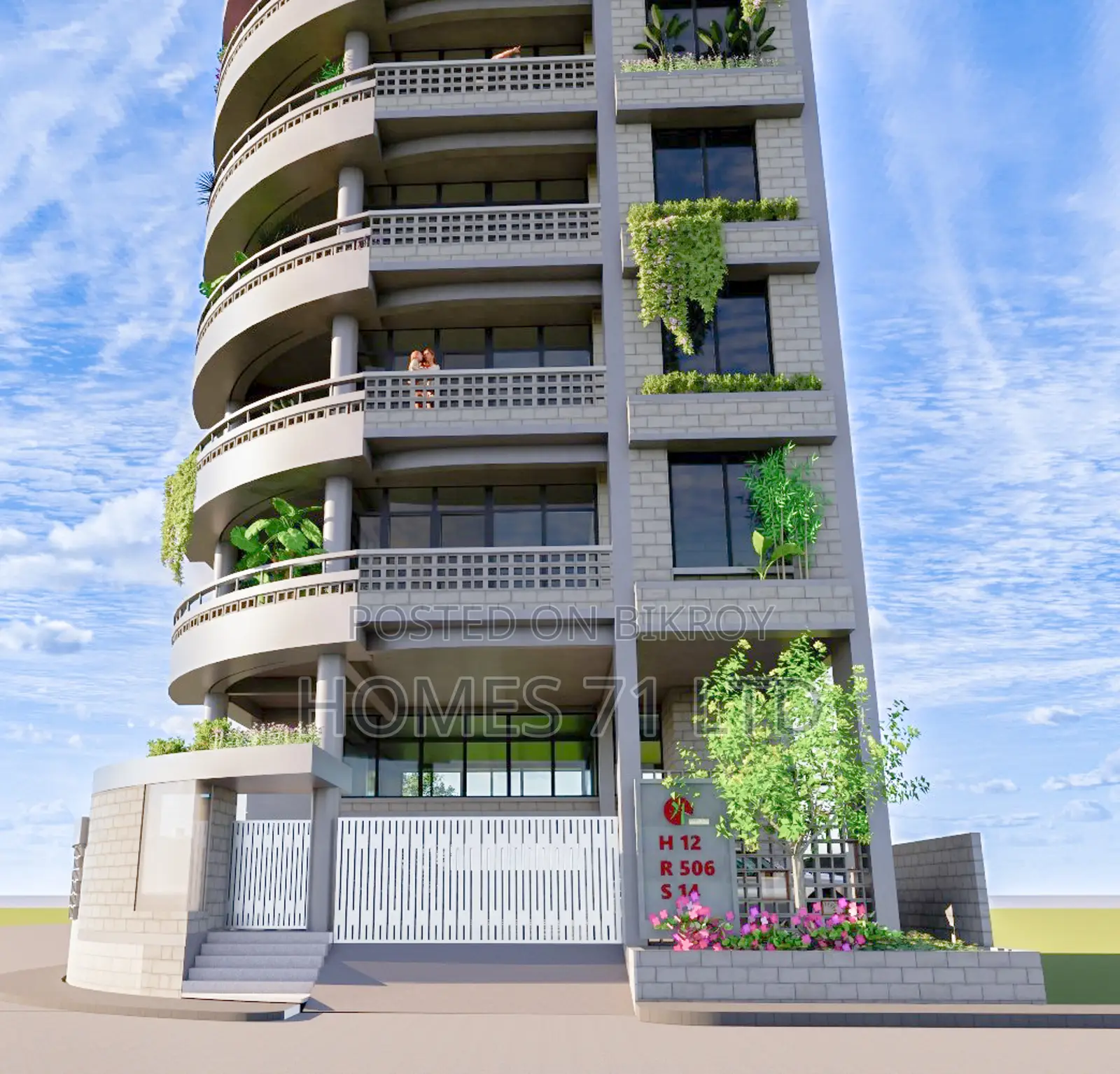 Exclusive Apartments for sale at 32+ locations jolshiri abashon in Dhaka