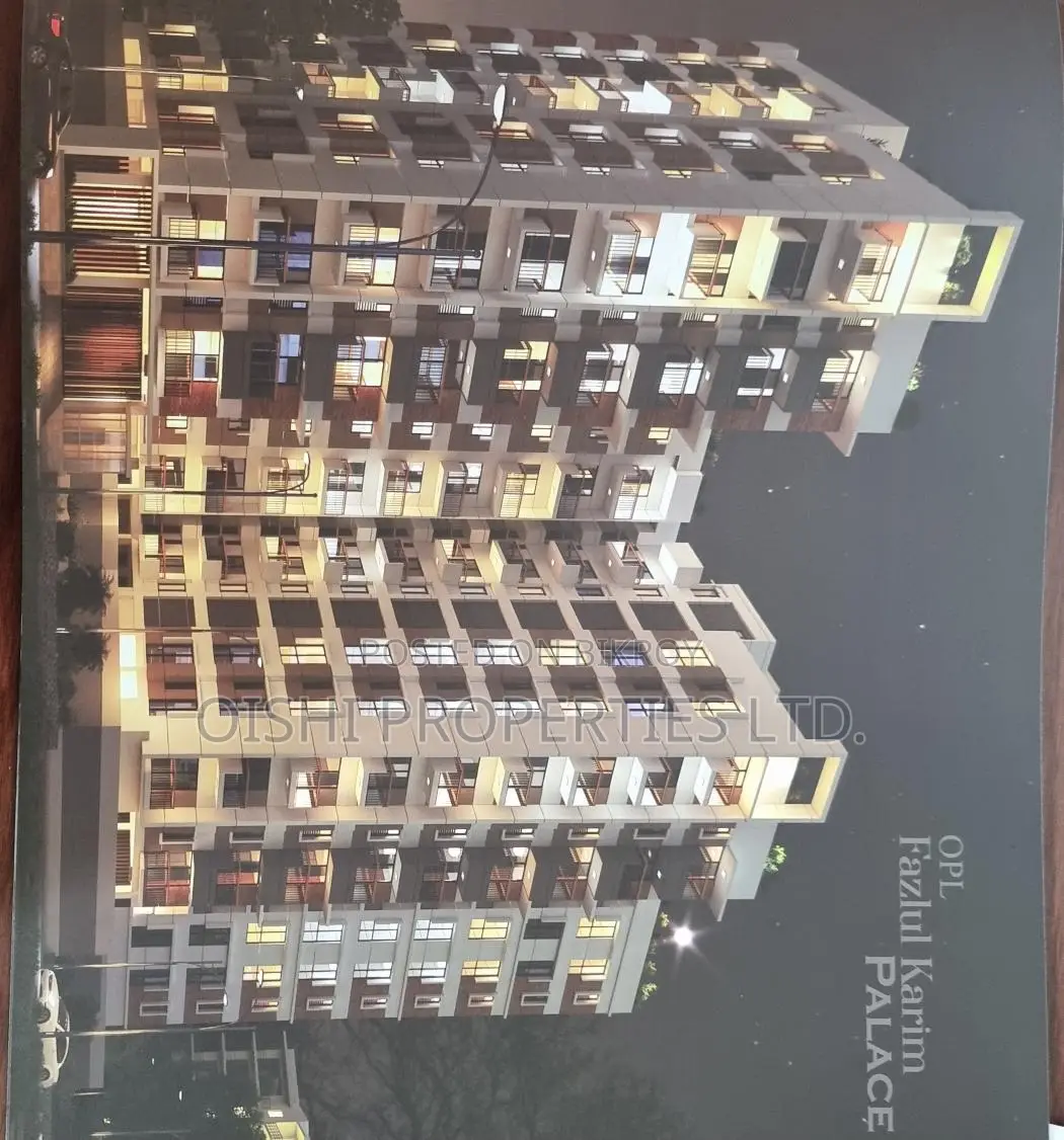 Modern flat under construction for sale in Malibag