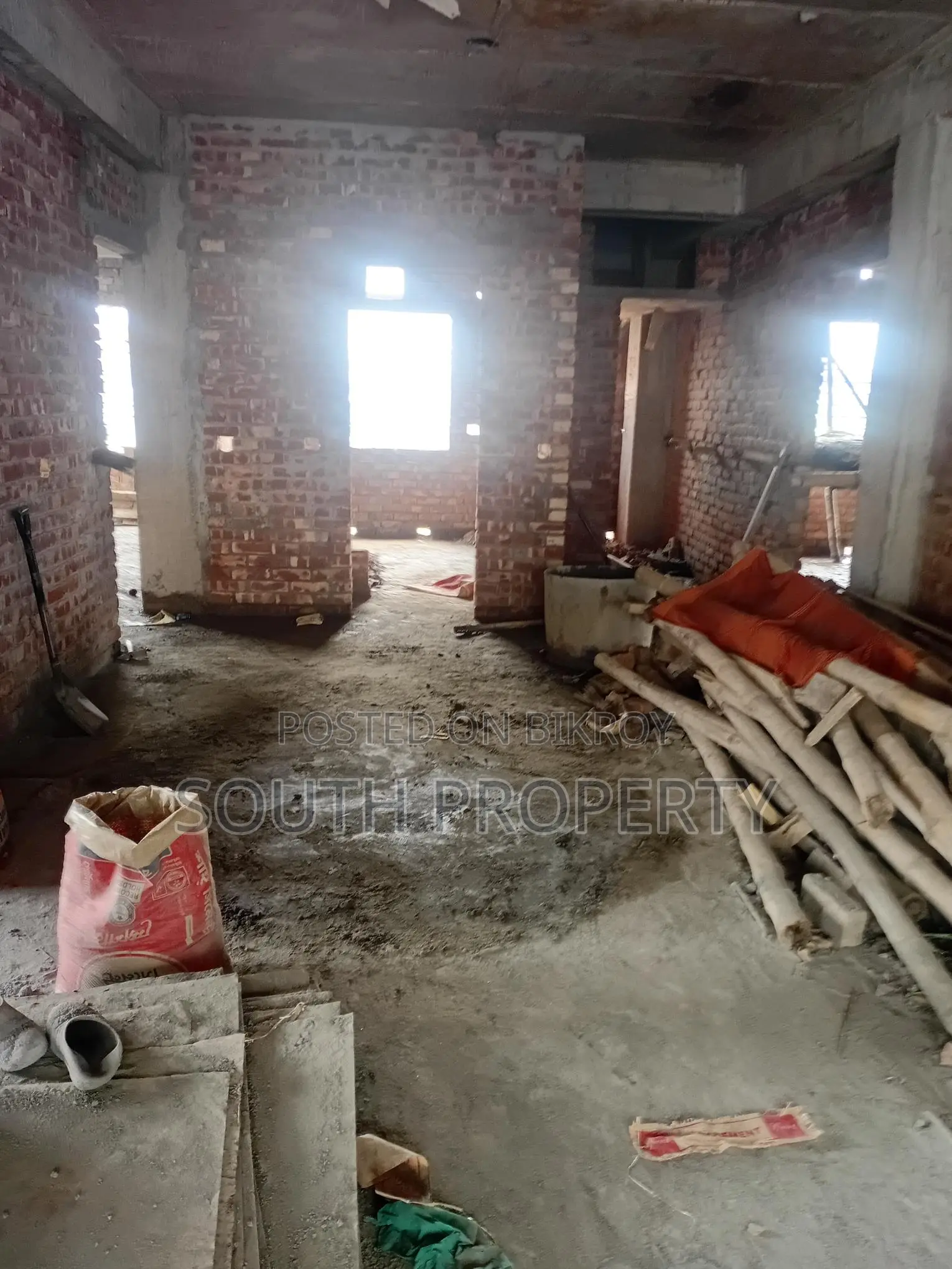 Almost ready 1400 sft flat for sale at Khilgaon B block in Khilgaon