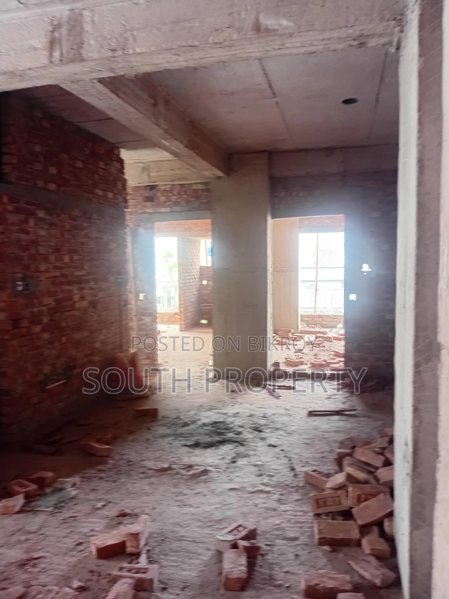Almost ready 1400 sft flat for sale at Khilgaon B block in Khilgaon