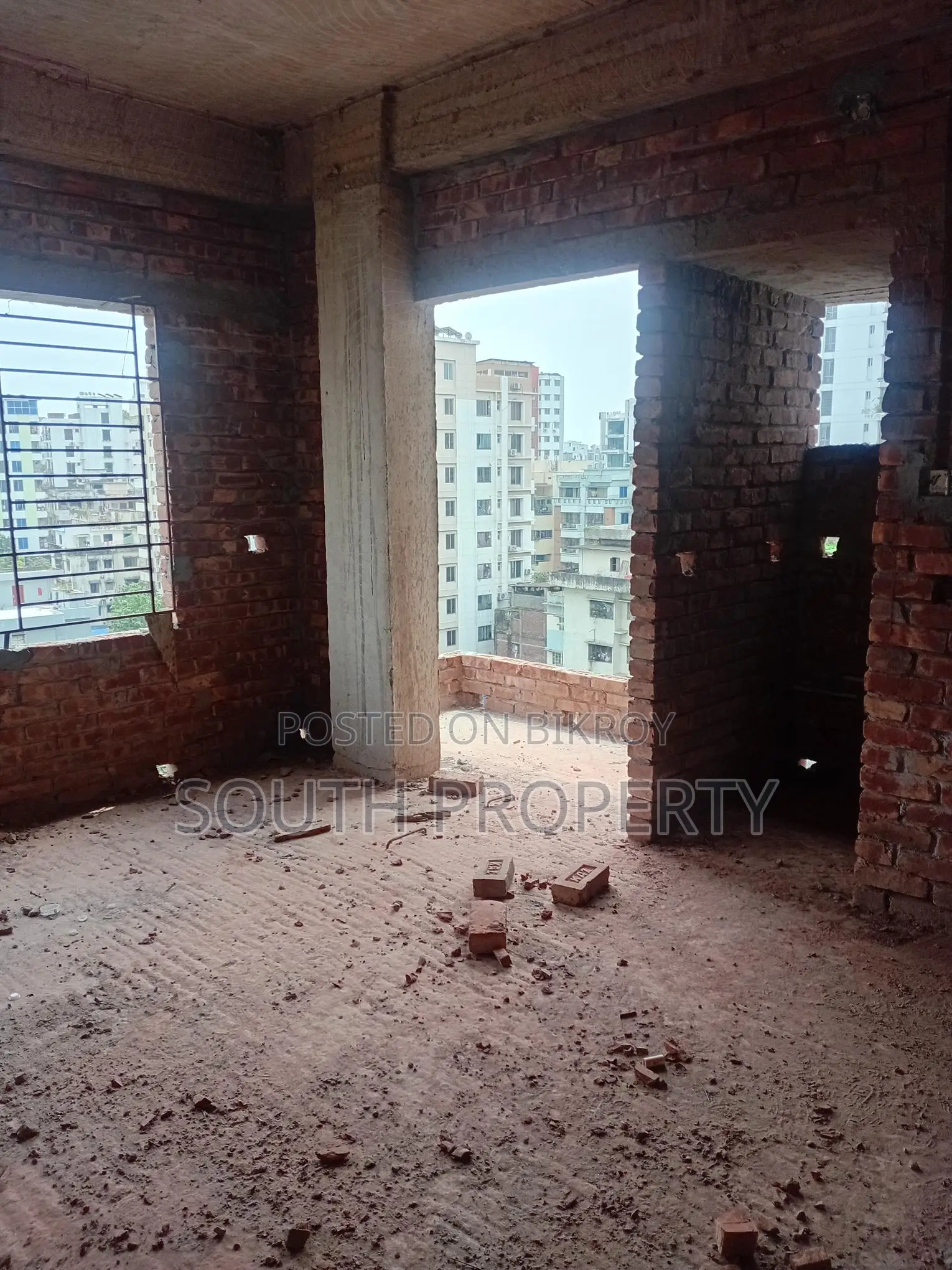 Almost ready 1400 sft flat for sale at Khilgaon B block in Khilgaon