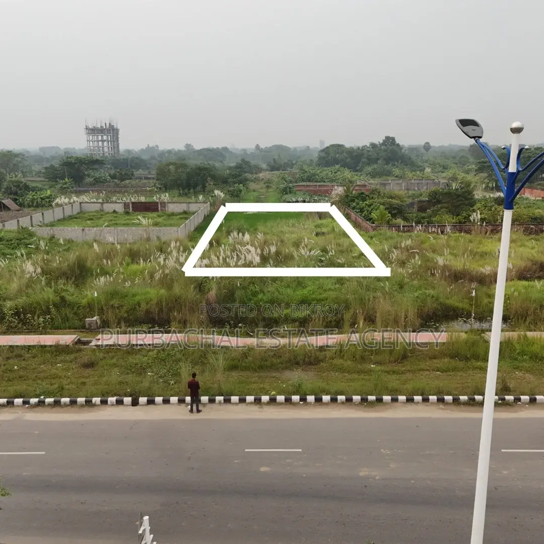 East Facing, 5 Katha Plot In Sec#5 in Purbachal