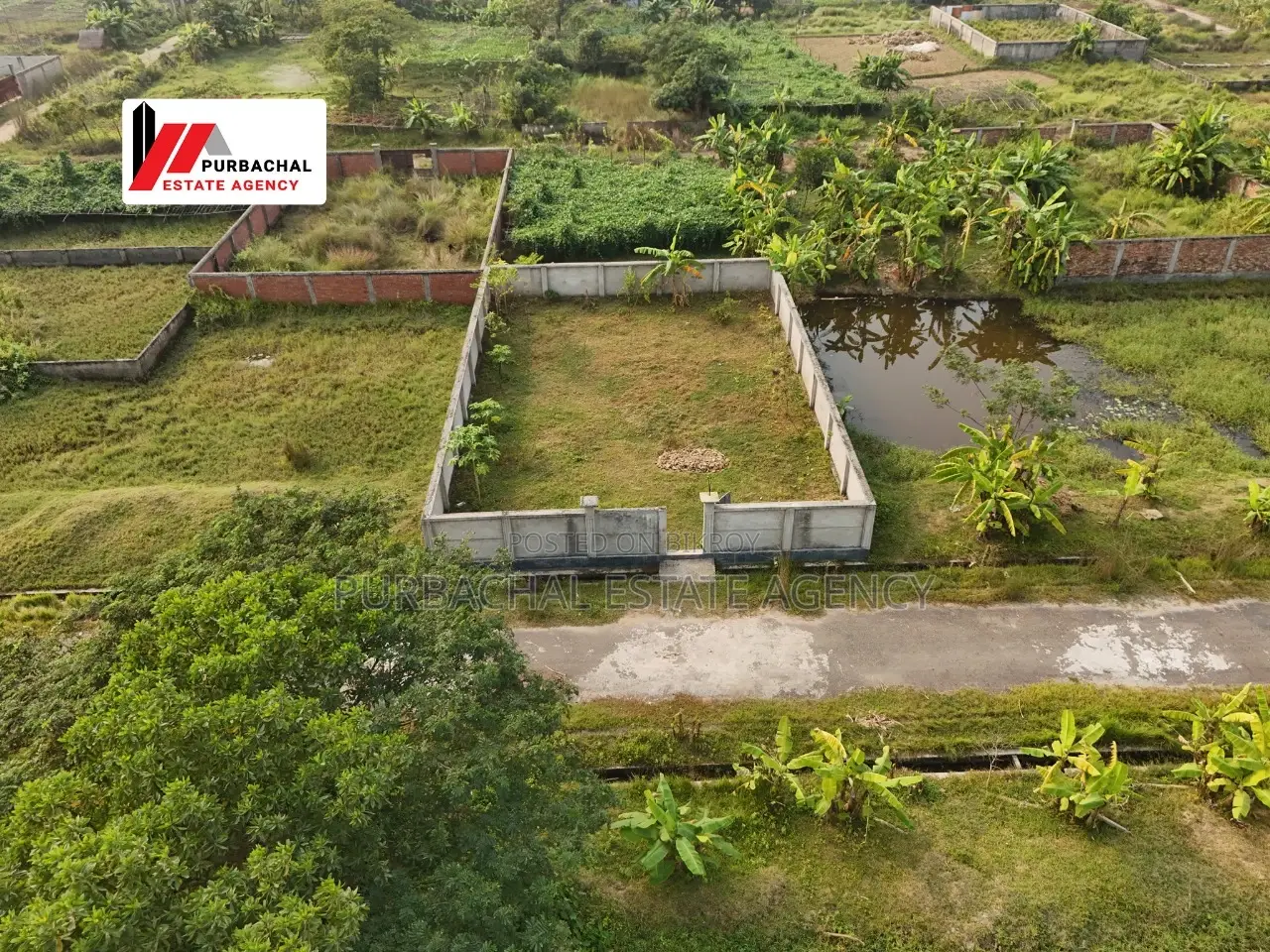 South Face 5 Katha, Near 100ft. Plot In Sec#15 in Purbachal