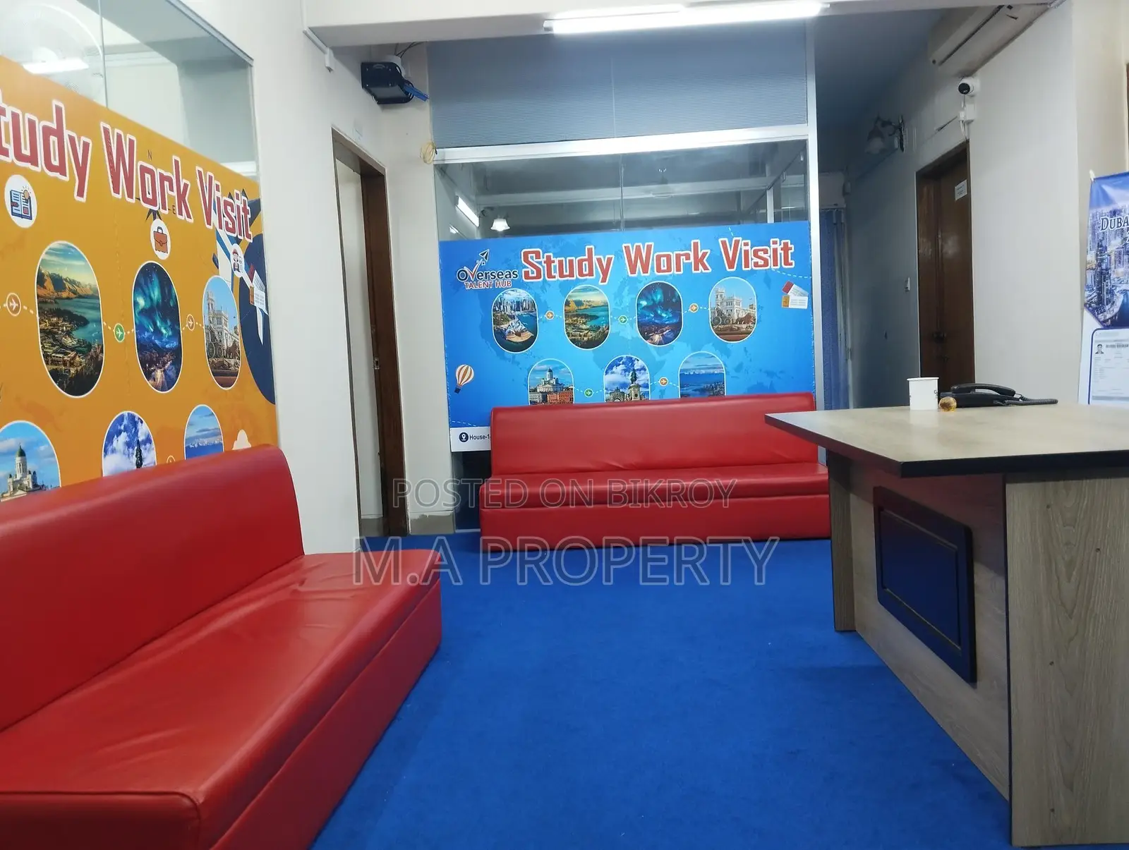 2000 Sft Unfurnished Office Apartment Rent In Banani in Banani