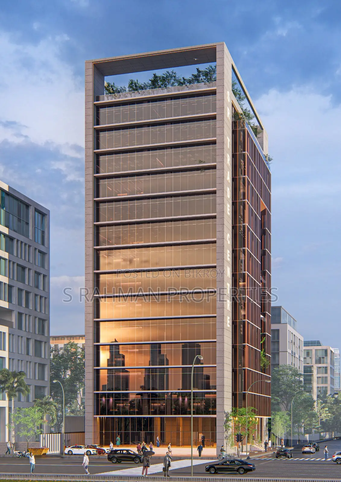 New S. Rahman Project In Basundhara Block I in Dhaka