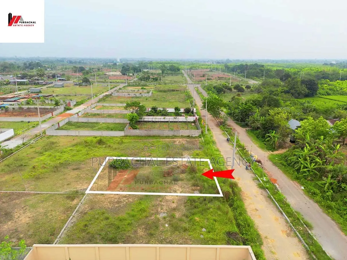 Front 54ft. Near 150ft. 5 Katha In Sec#11 in Purbachal