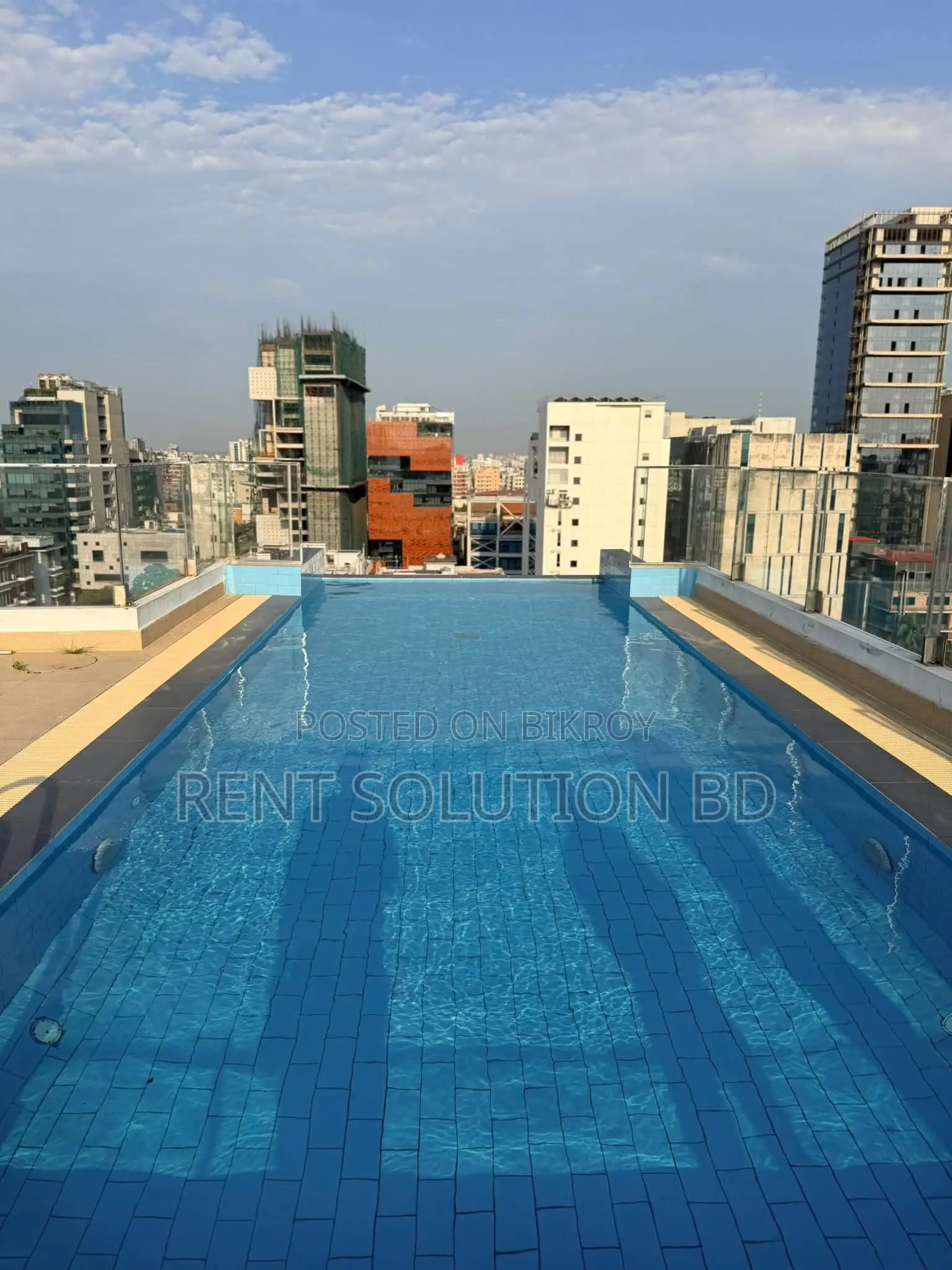 Gym swimming facilities Apartment in Gulshan 1 new in Gulshan