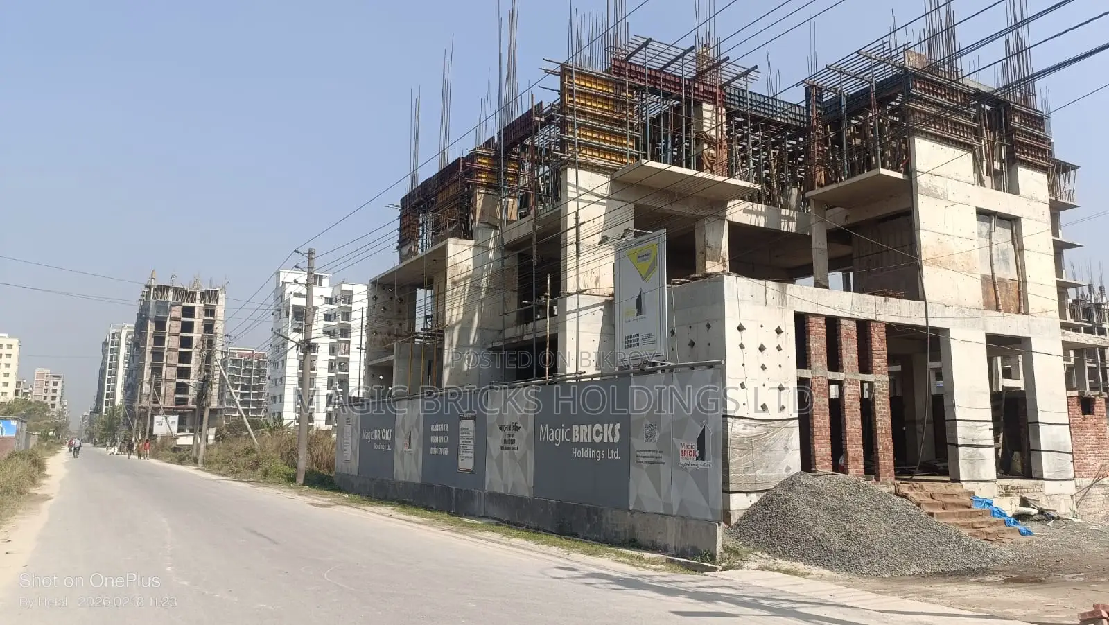 South West Corner Plot (Ongoing) Flat Sale At Block M Basundhara in Basundhara