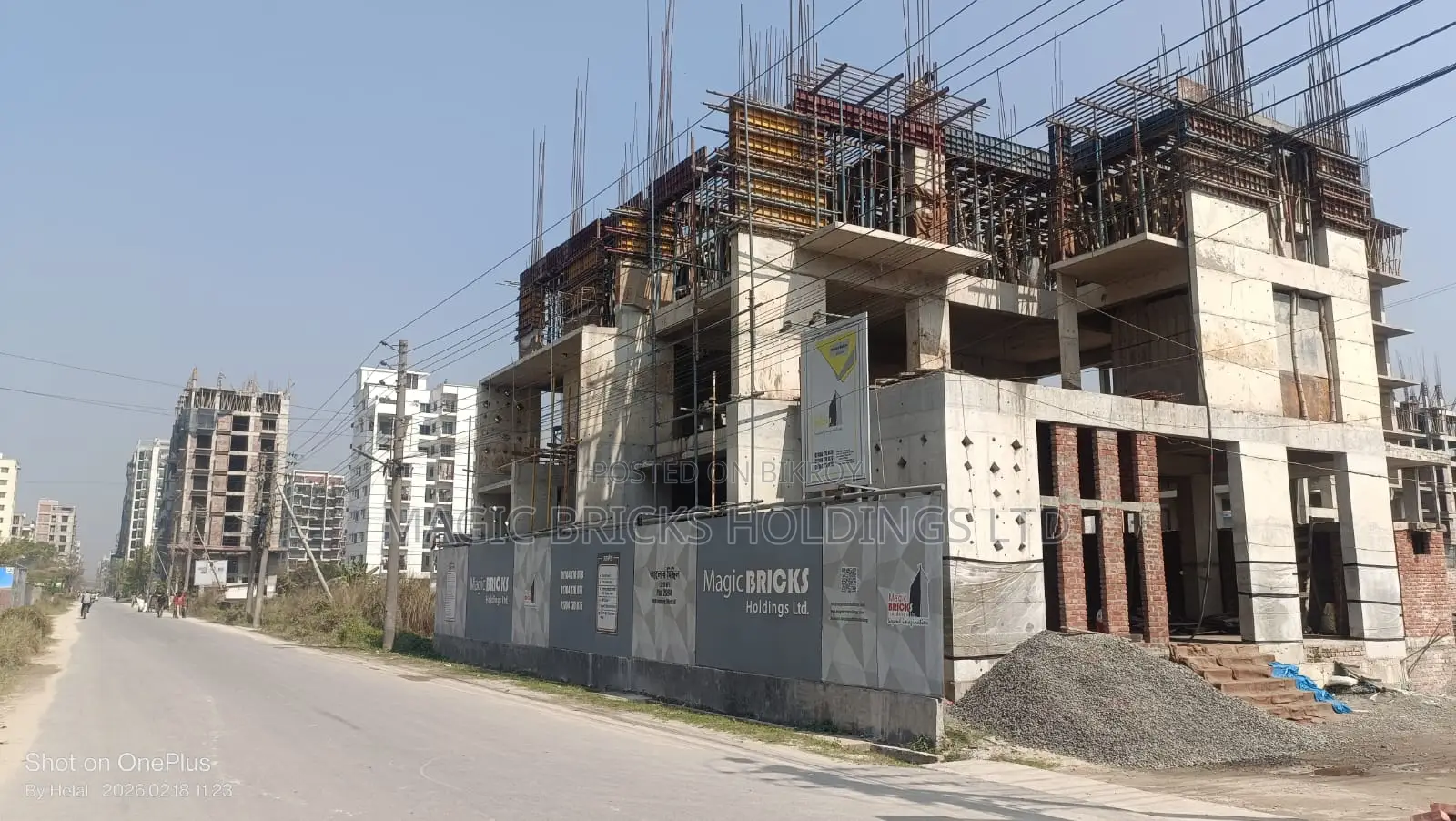South West Corner Plot (Ongoing) Flat Sale At Block M Basundhara in Basundhara