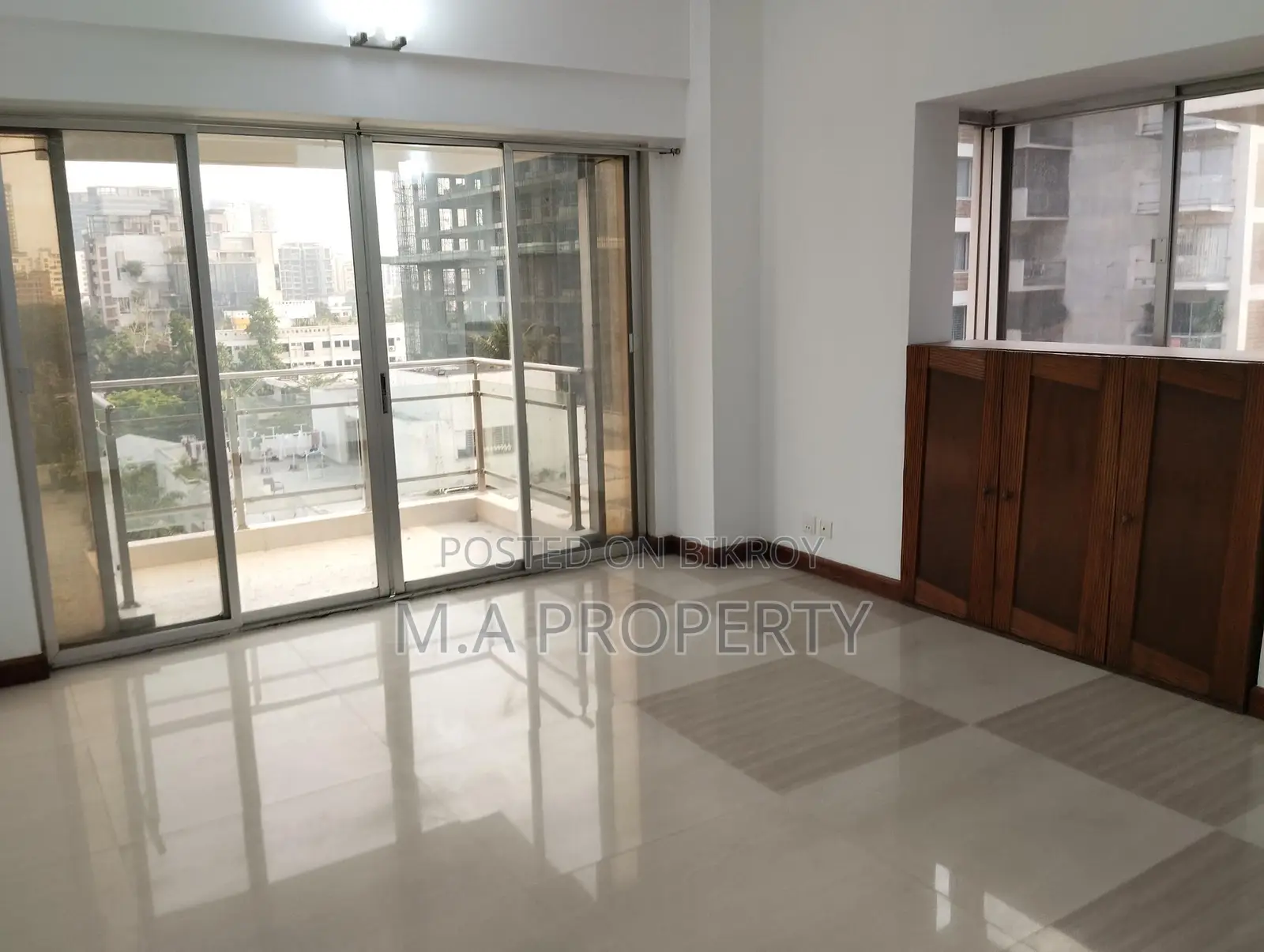 Well-Decorated 4-Bedroom Semi-Furnished Flat for Rent in Gulshan North in Gulshan